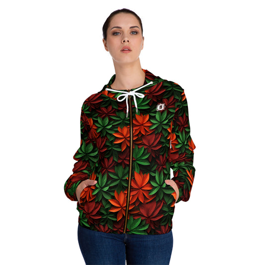 Christmas Bouquet Women’s Full-Zip Hoodie