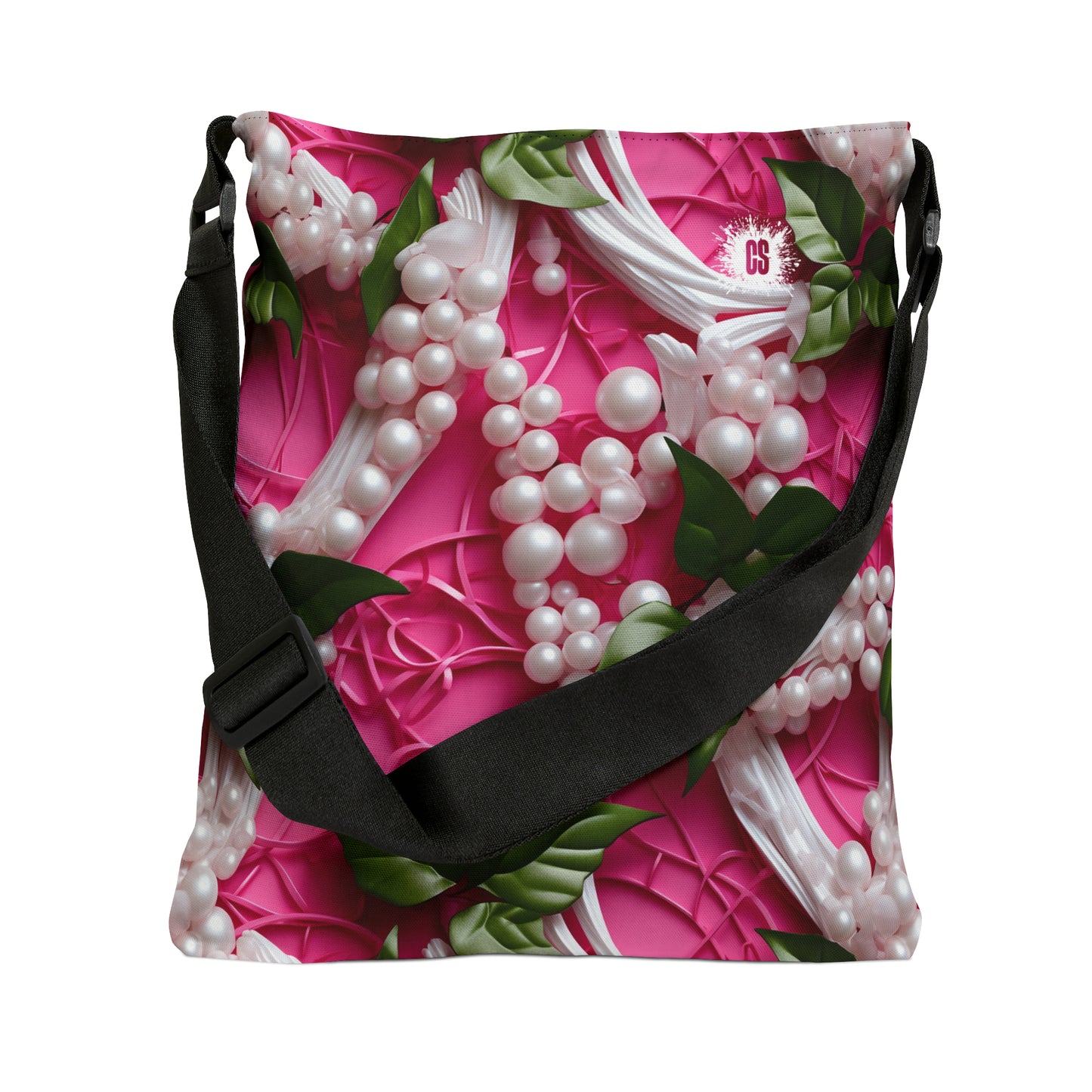 Ivy & Pearls Adjustable Tote Bag