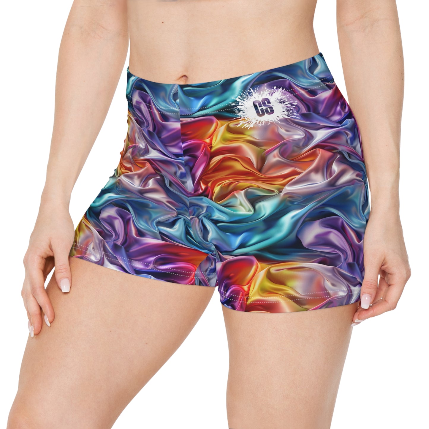 Easter Satin Women's Shorts