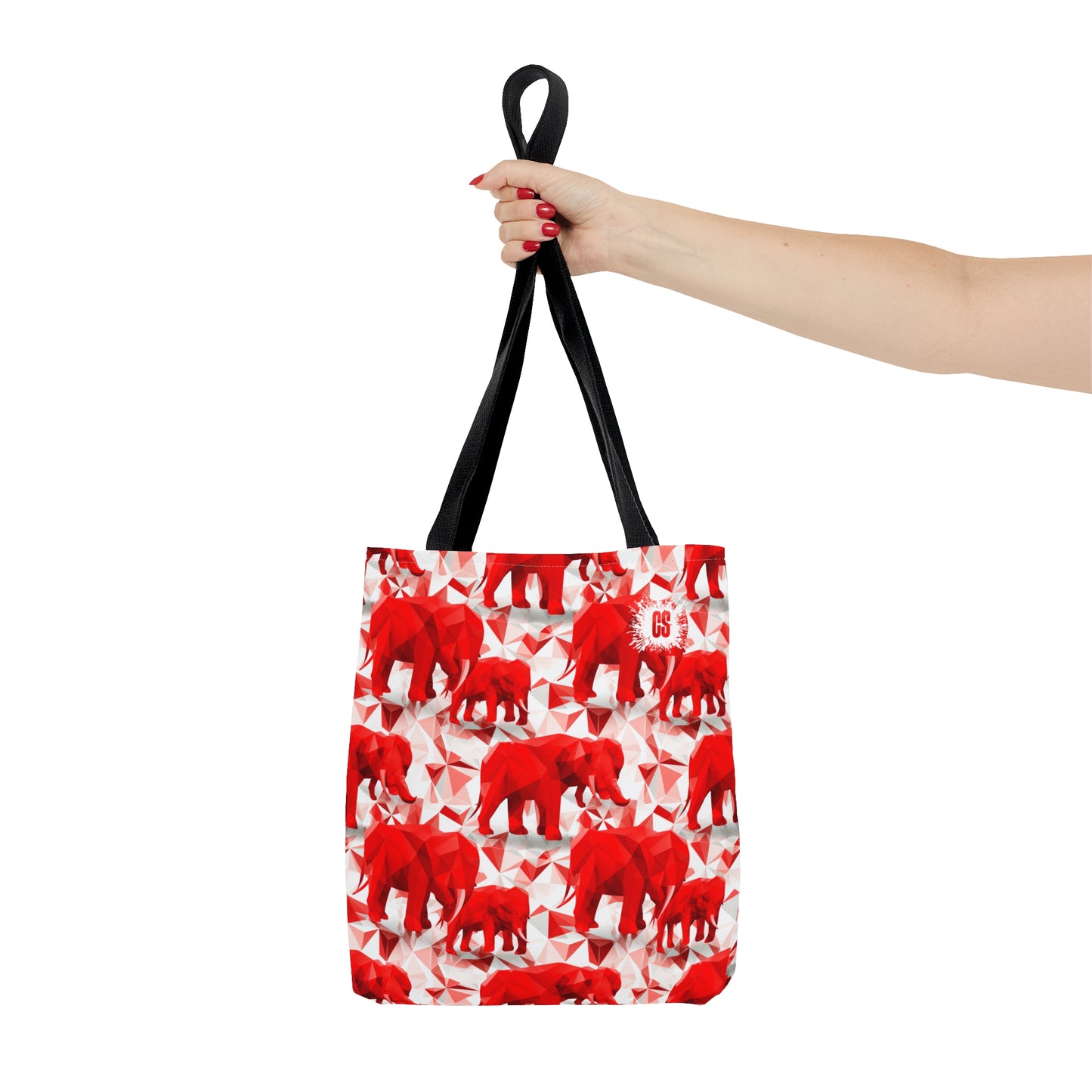 Elephants & Pyramids Tote Bag