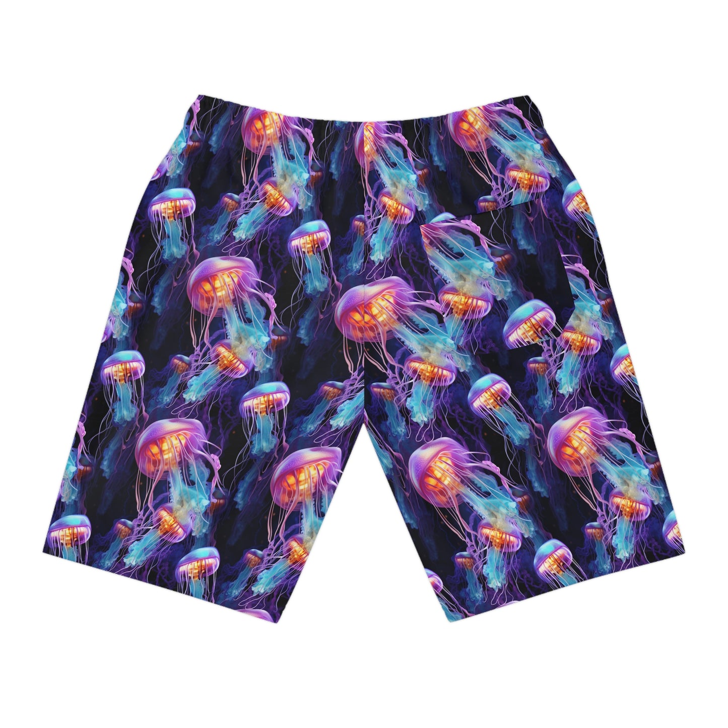 Rising Jellyfish Athletic Long Shorts