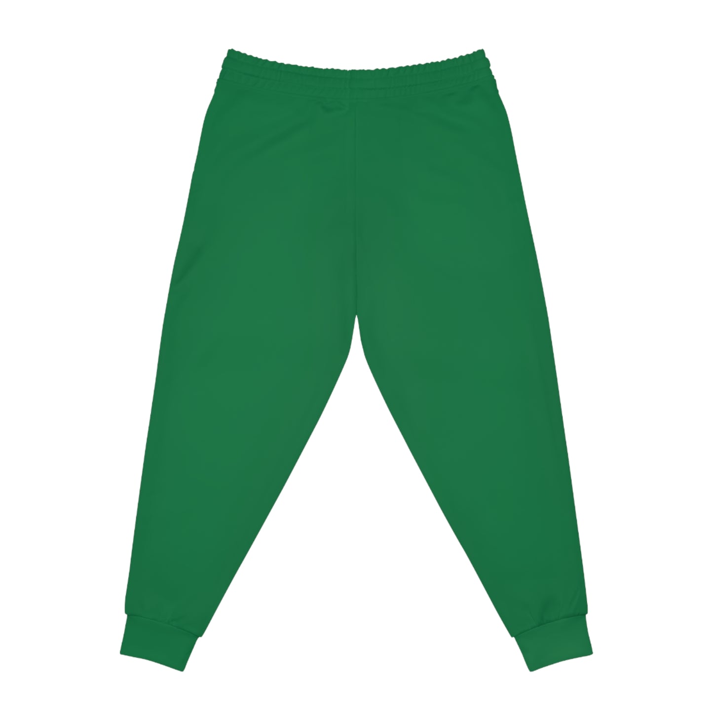 Dark Green Accent Athletic Joggers