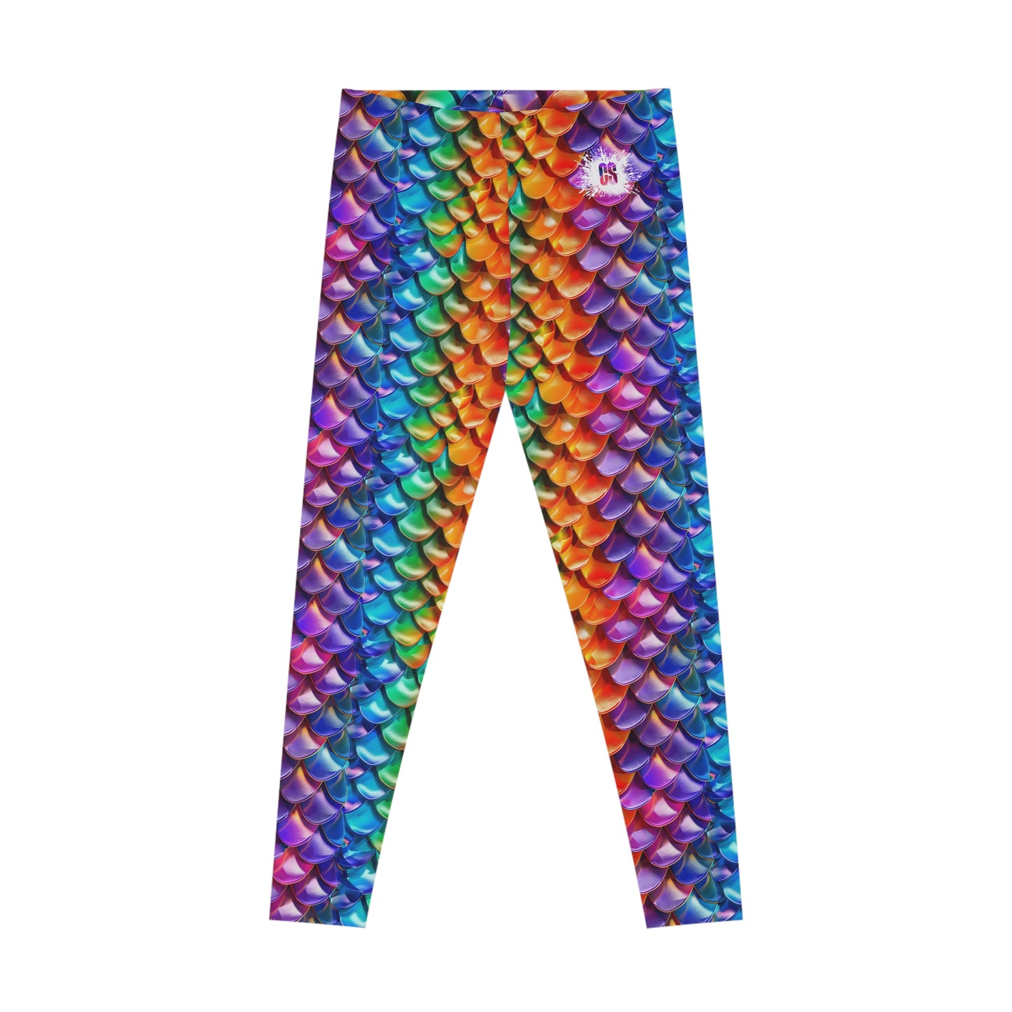 Neon Reptile Stretchy Leggings