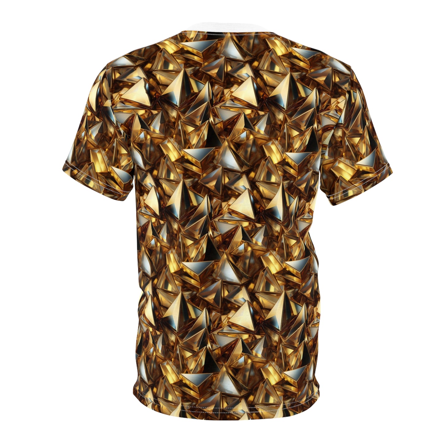 Golden Triangles Unisex Cut & Sew Tee