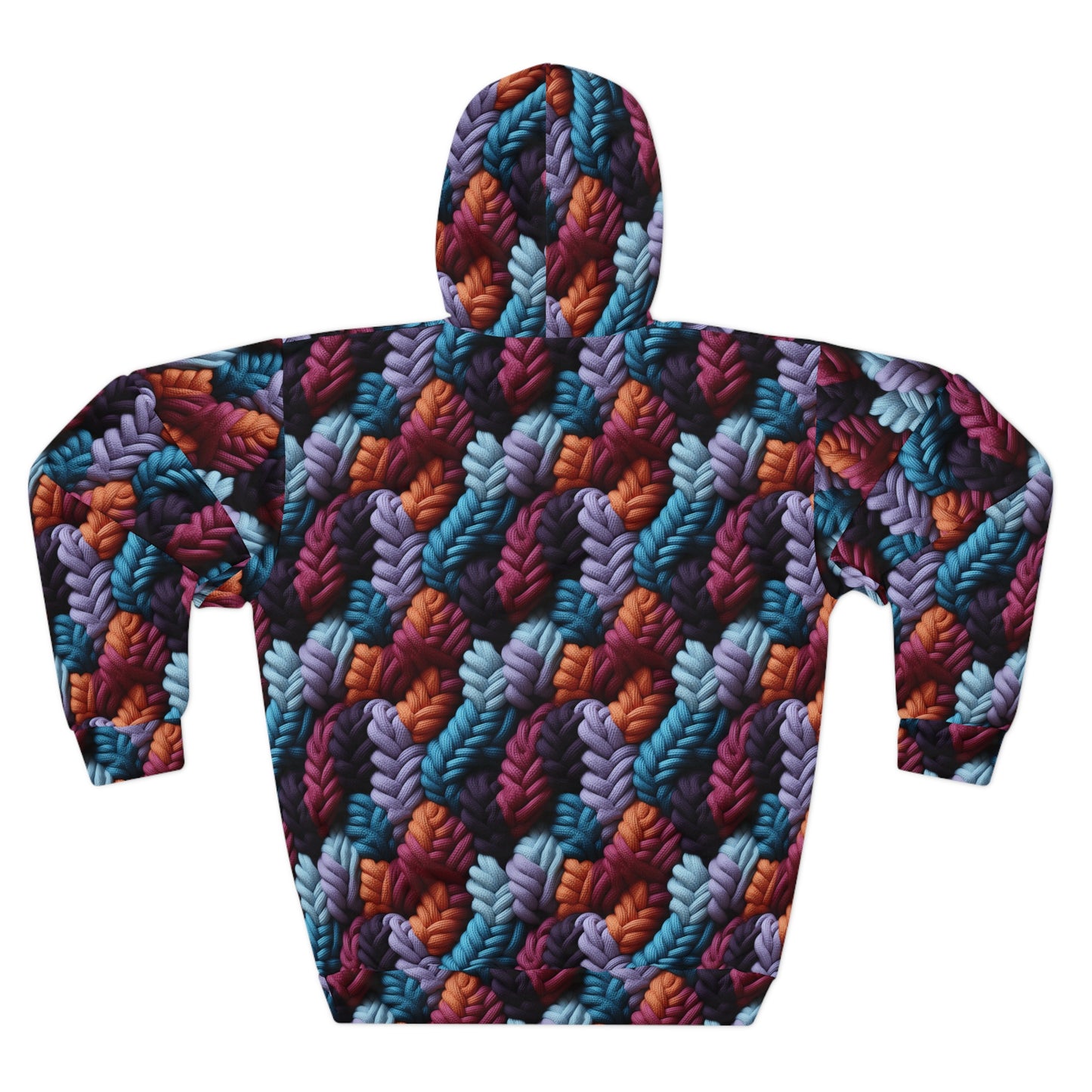 Colorful Knots Unisex Pullover Hoodie