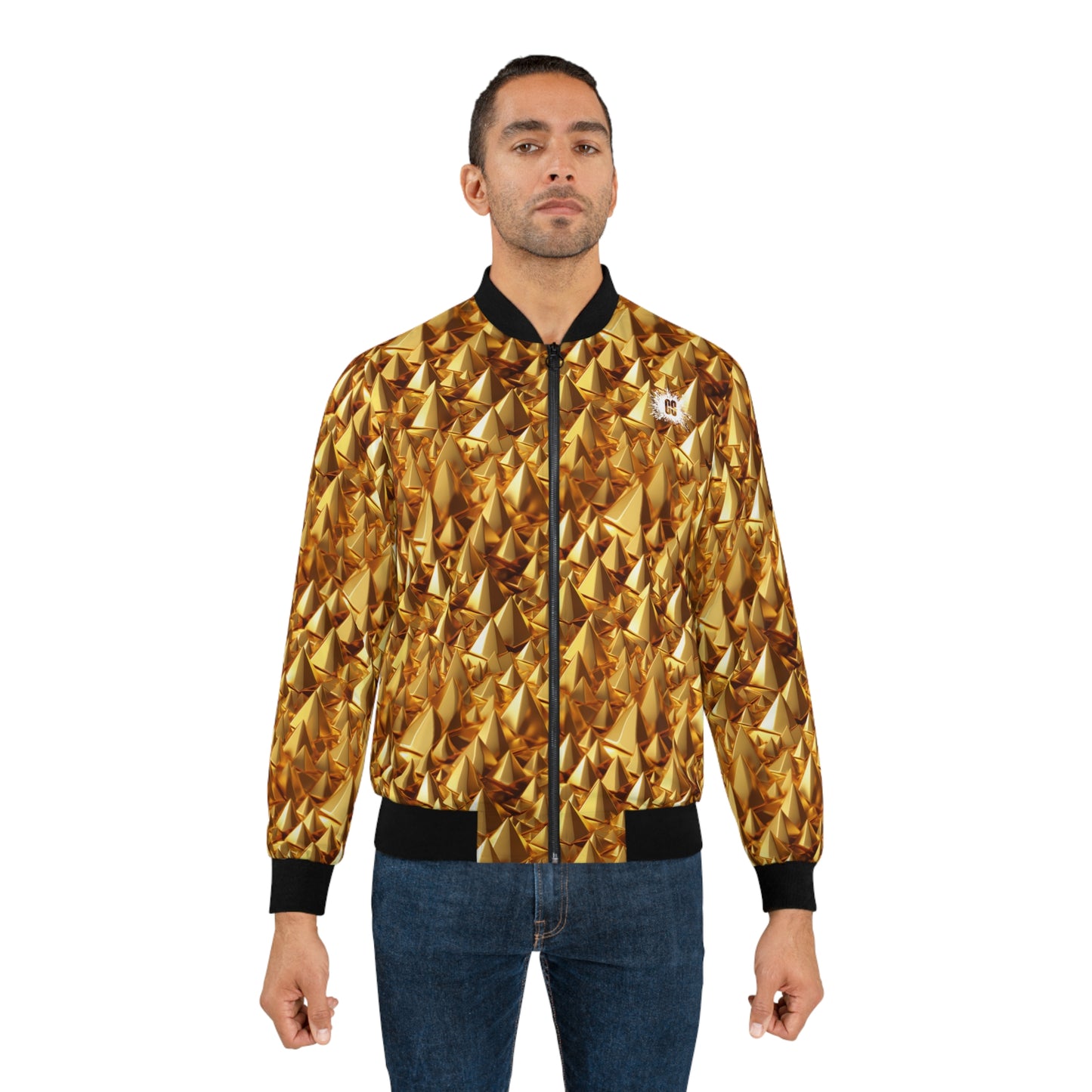 GoldPyramids Mens Bomber Jacket