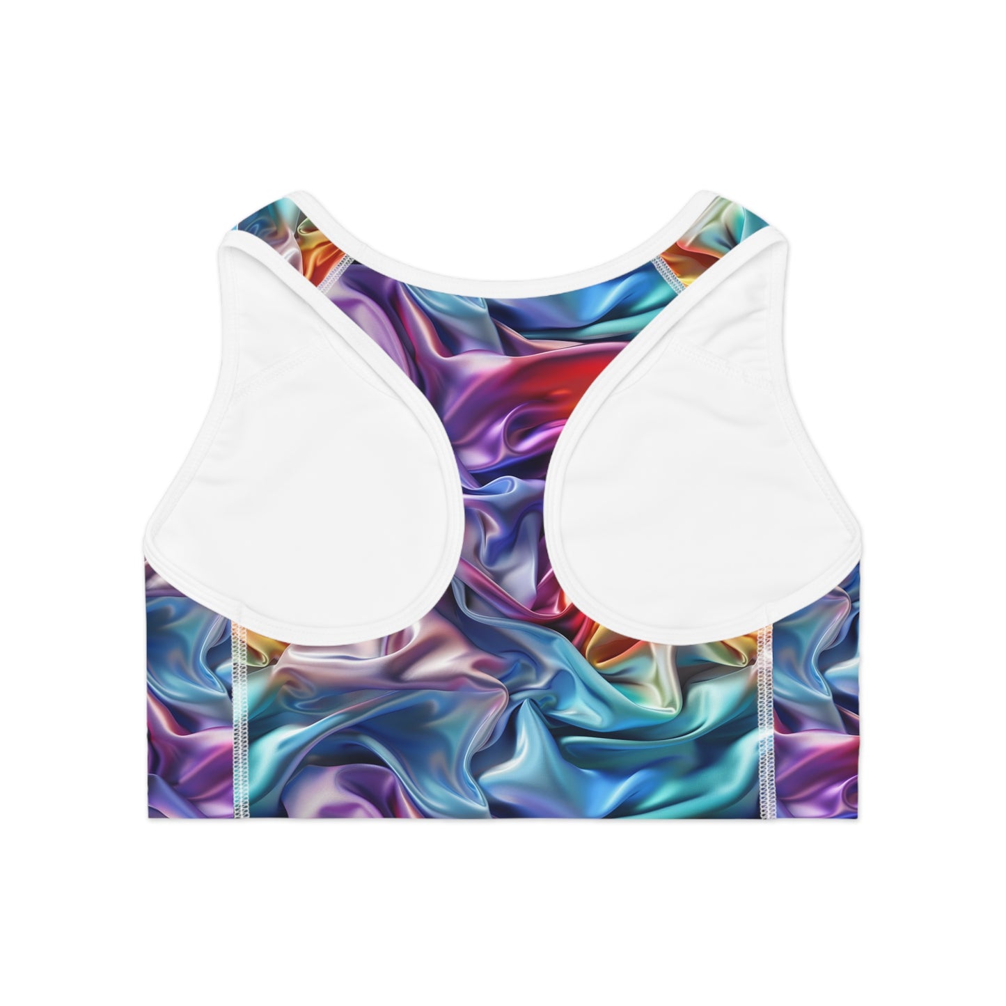 Majestic Satin Sports Bra