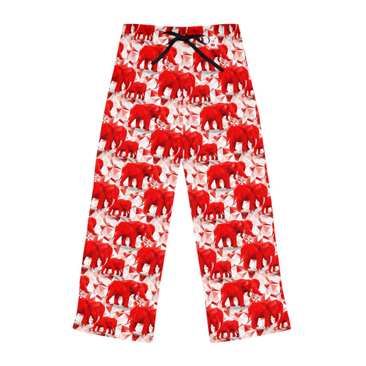 Elephants & Pyramids Women's Pajama Pants