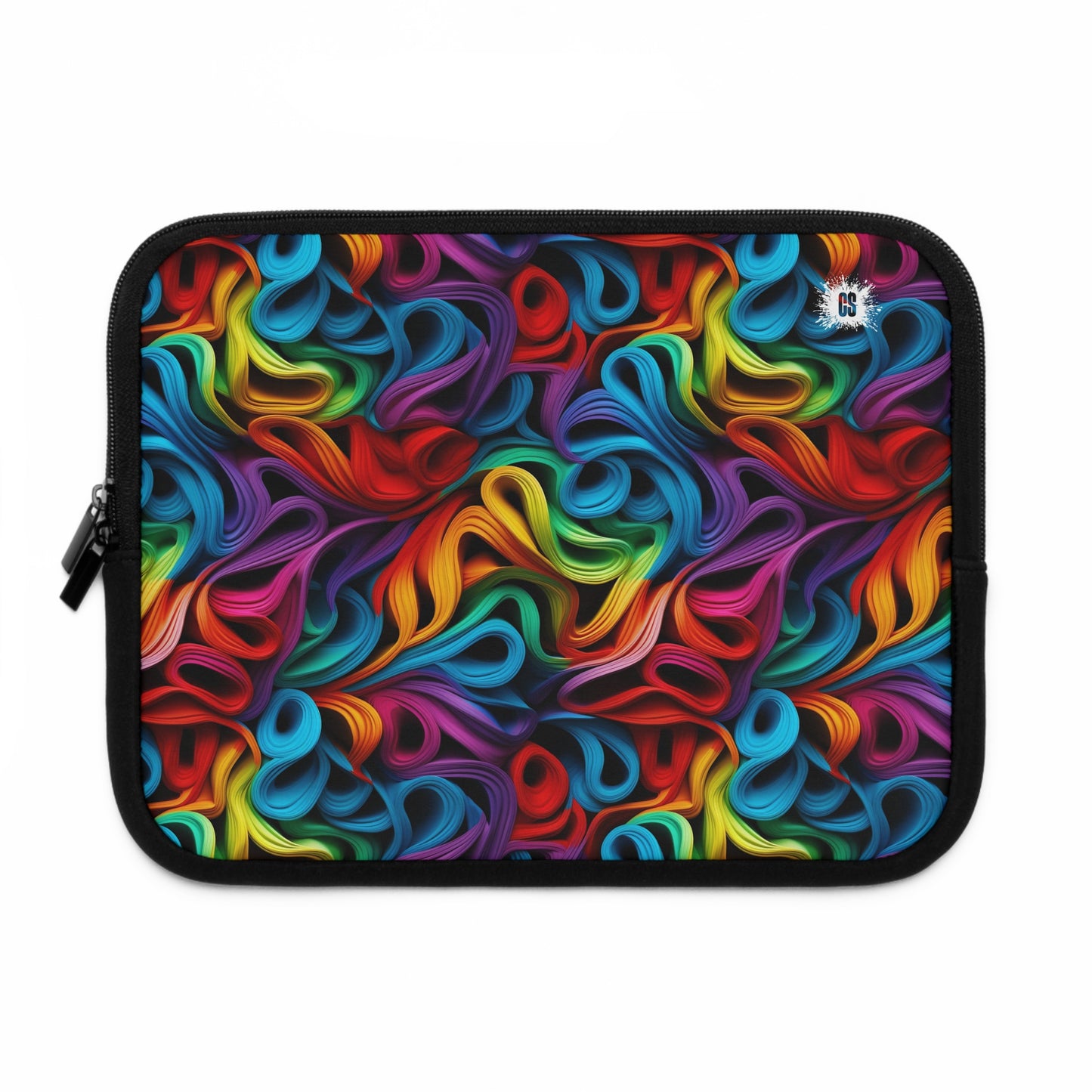 Rubber Band Rainbow Laptop Sleeve