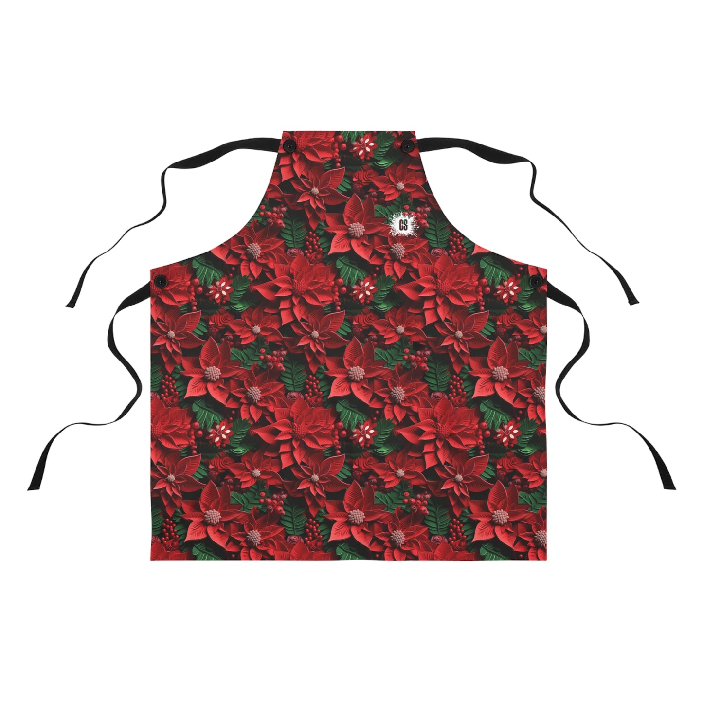 Christmas Leaves Apron