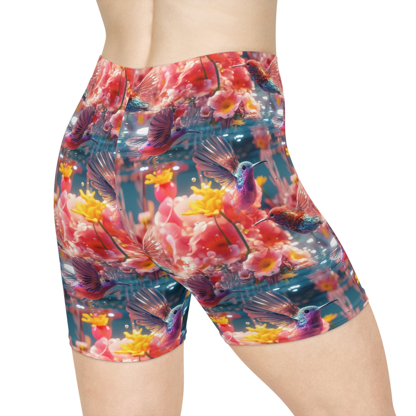 Hummingbird Dance Women's Biker Shorts