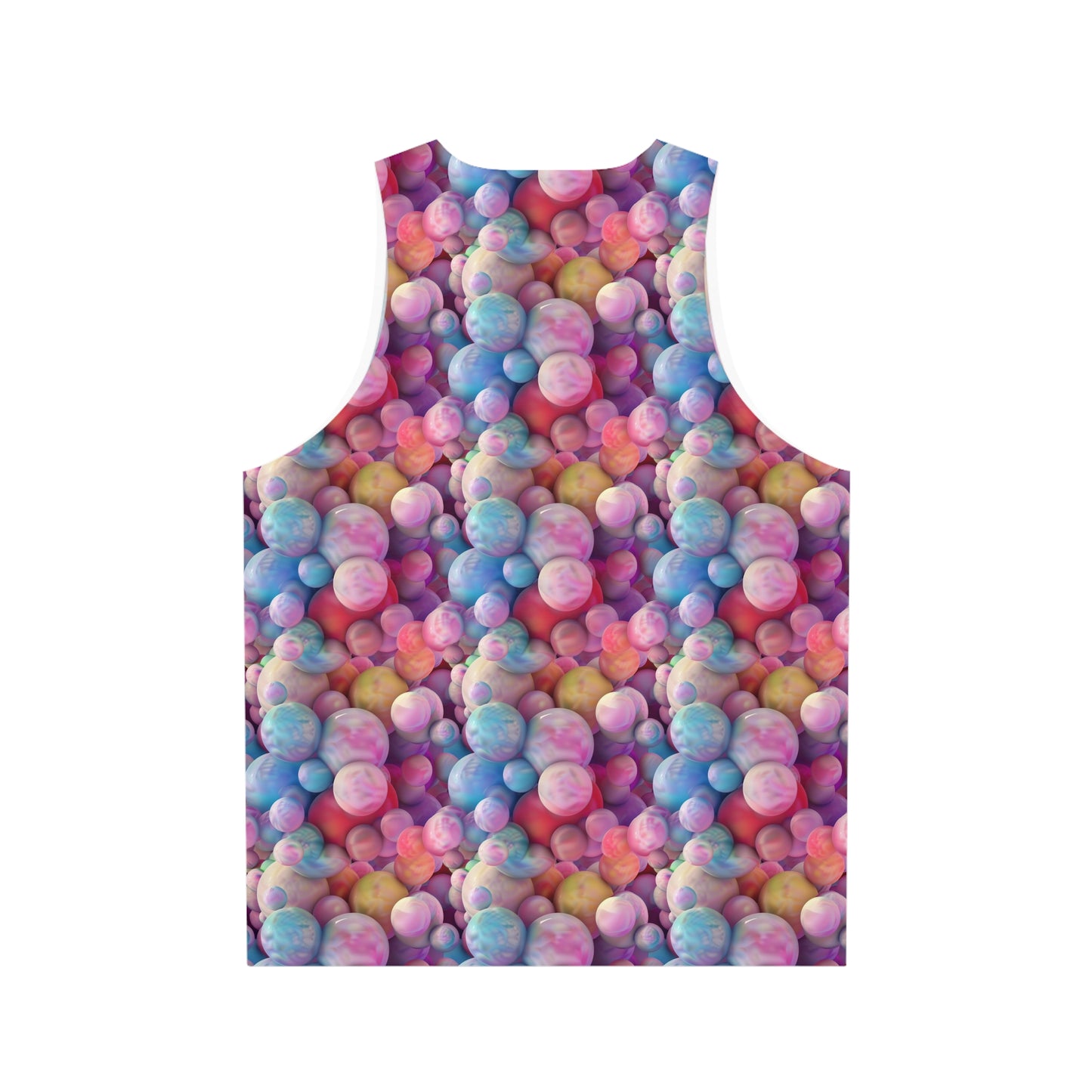 Pastel Marbles Unisex Tank Top (AOP)