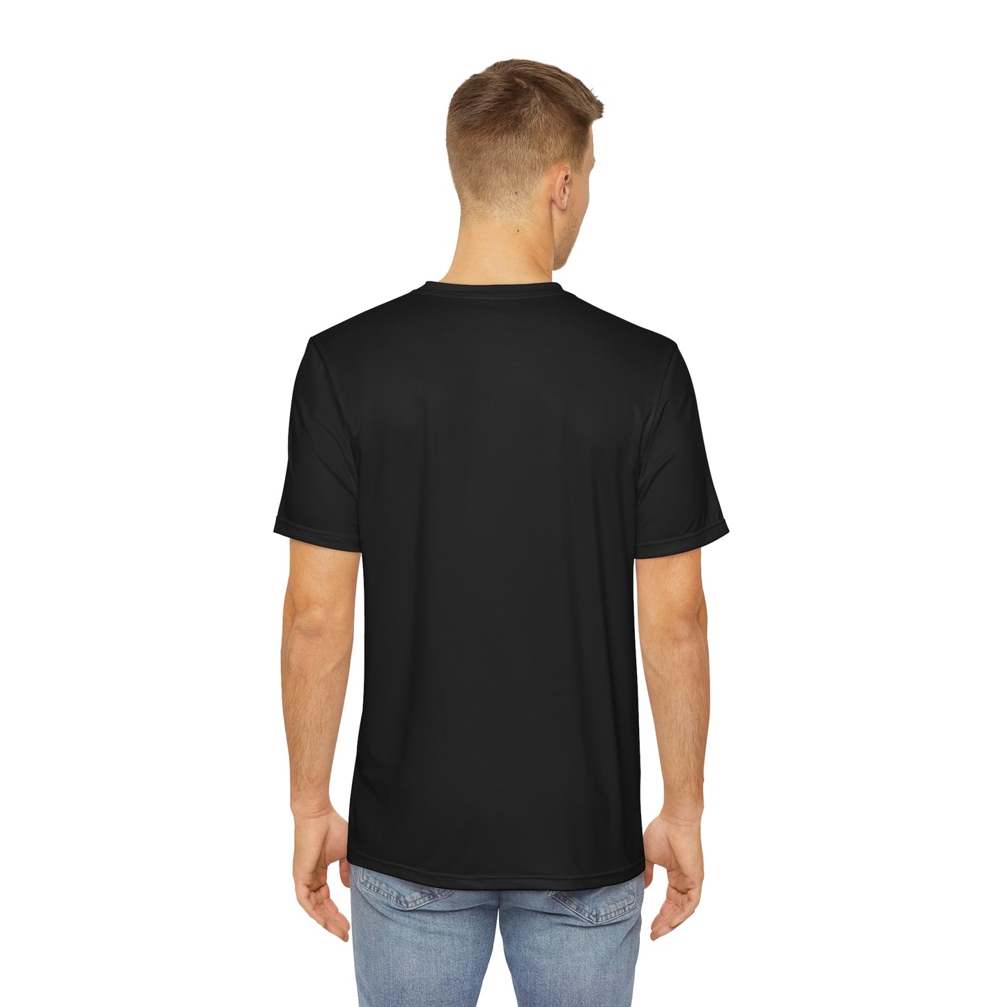 Red Diamond 1911 Black Men's Polyester Tee