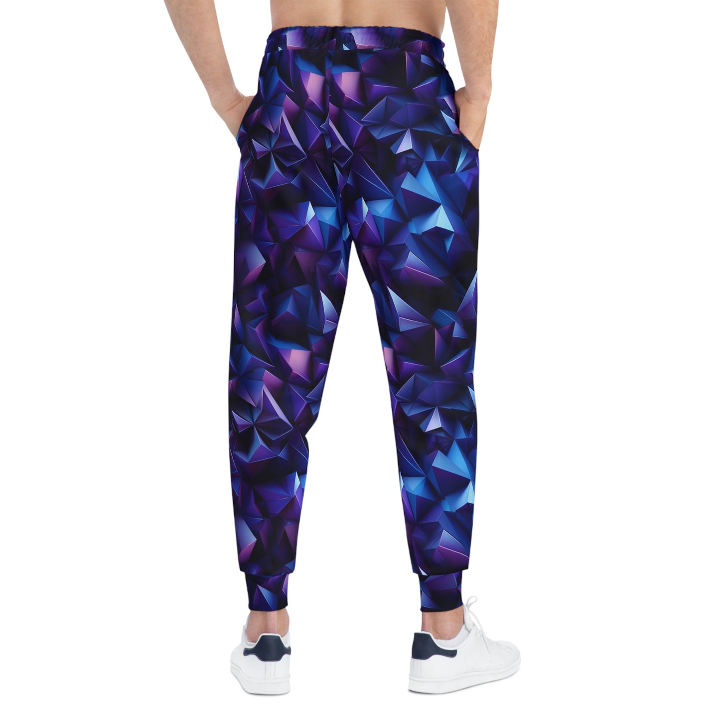 Purple Diamonds Athletic Joggers