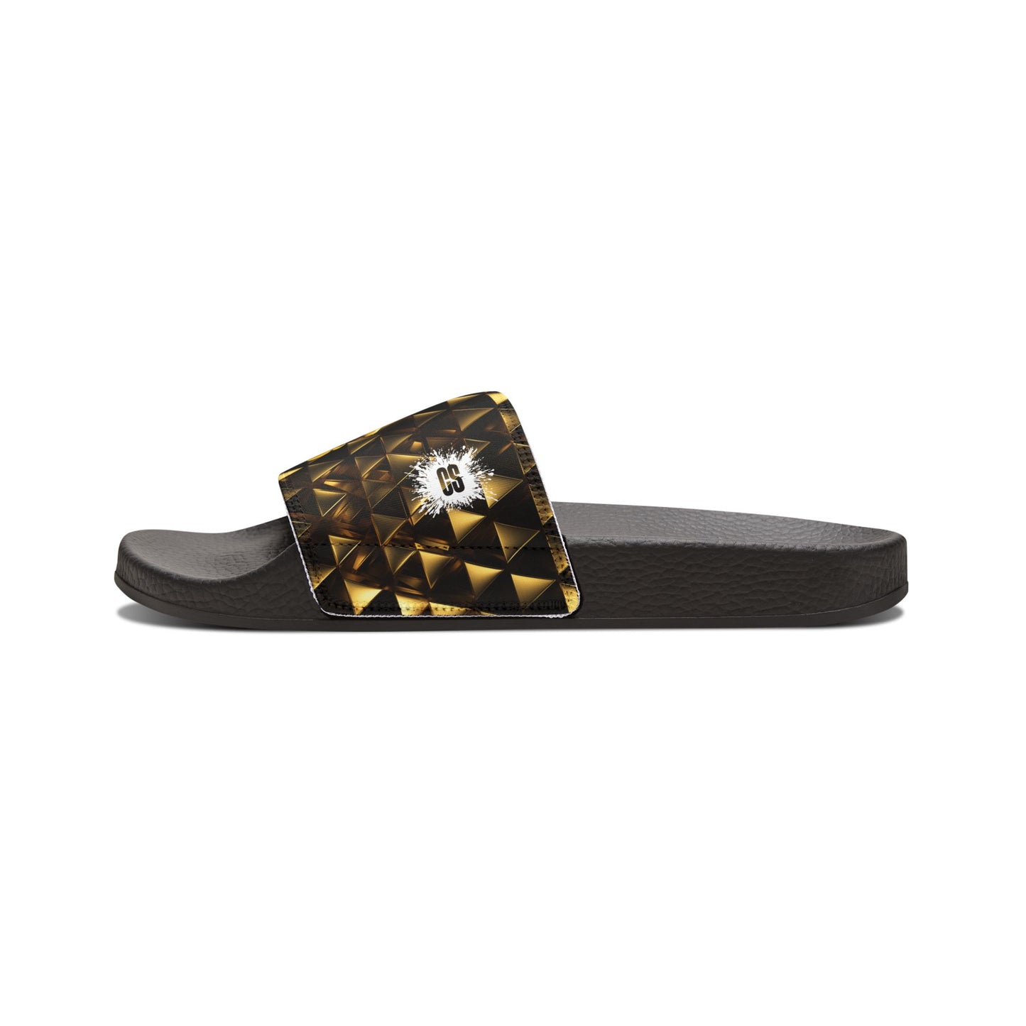 Gold & Black Pyramids 1906 Men's Removable-Strap Sandals