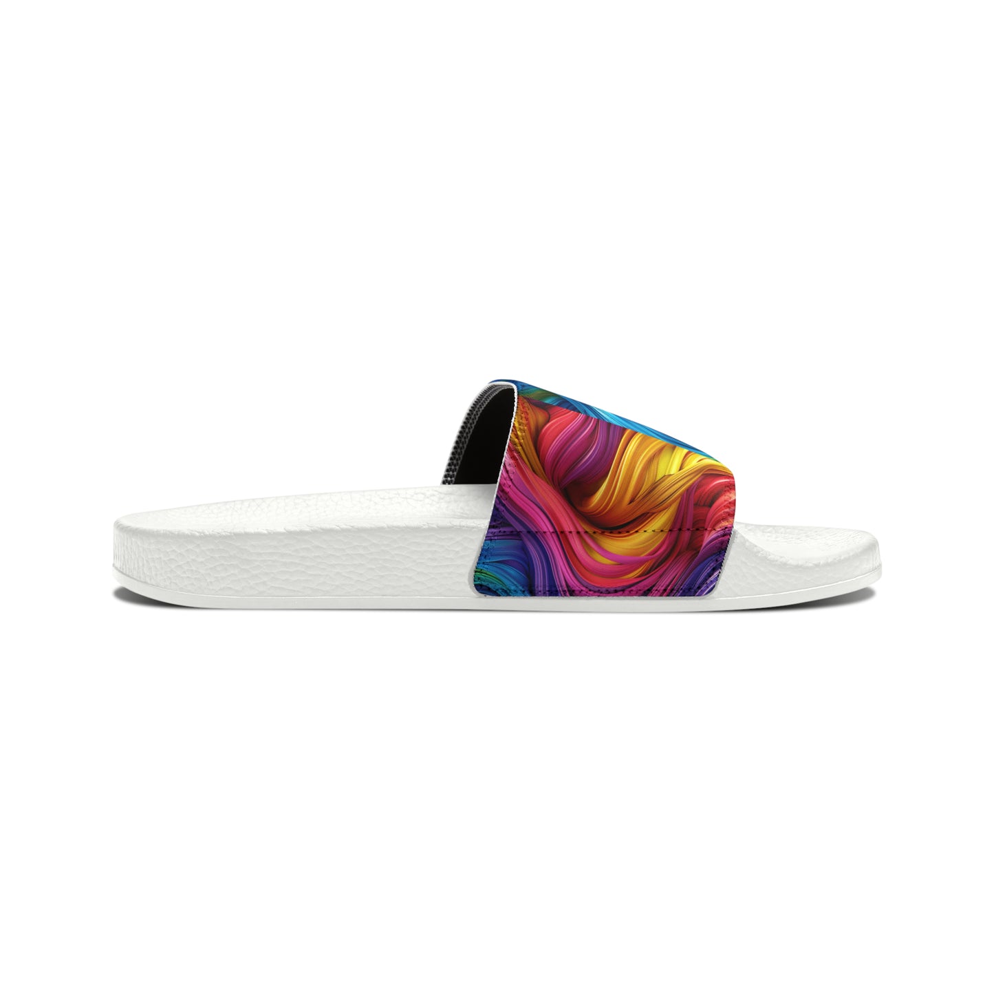 Paint Swirls Women's PU Slide Sandals