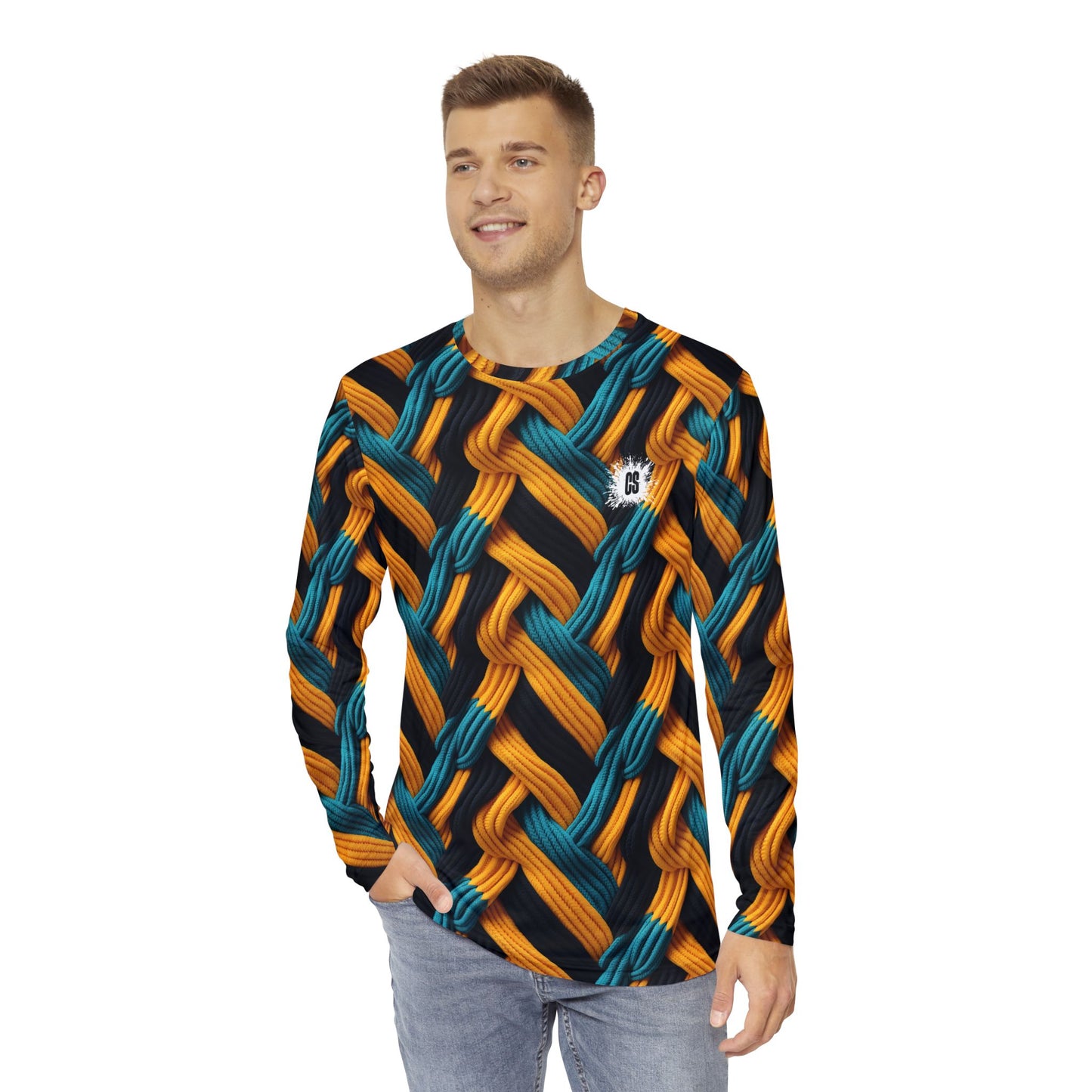 Jamaica Theeads Men's Long Sleeve Shirt