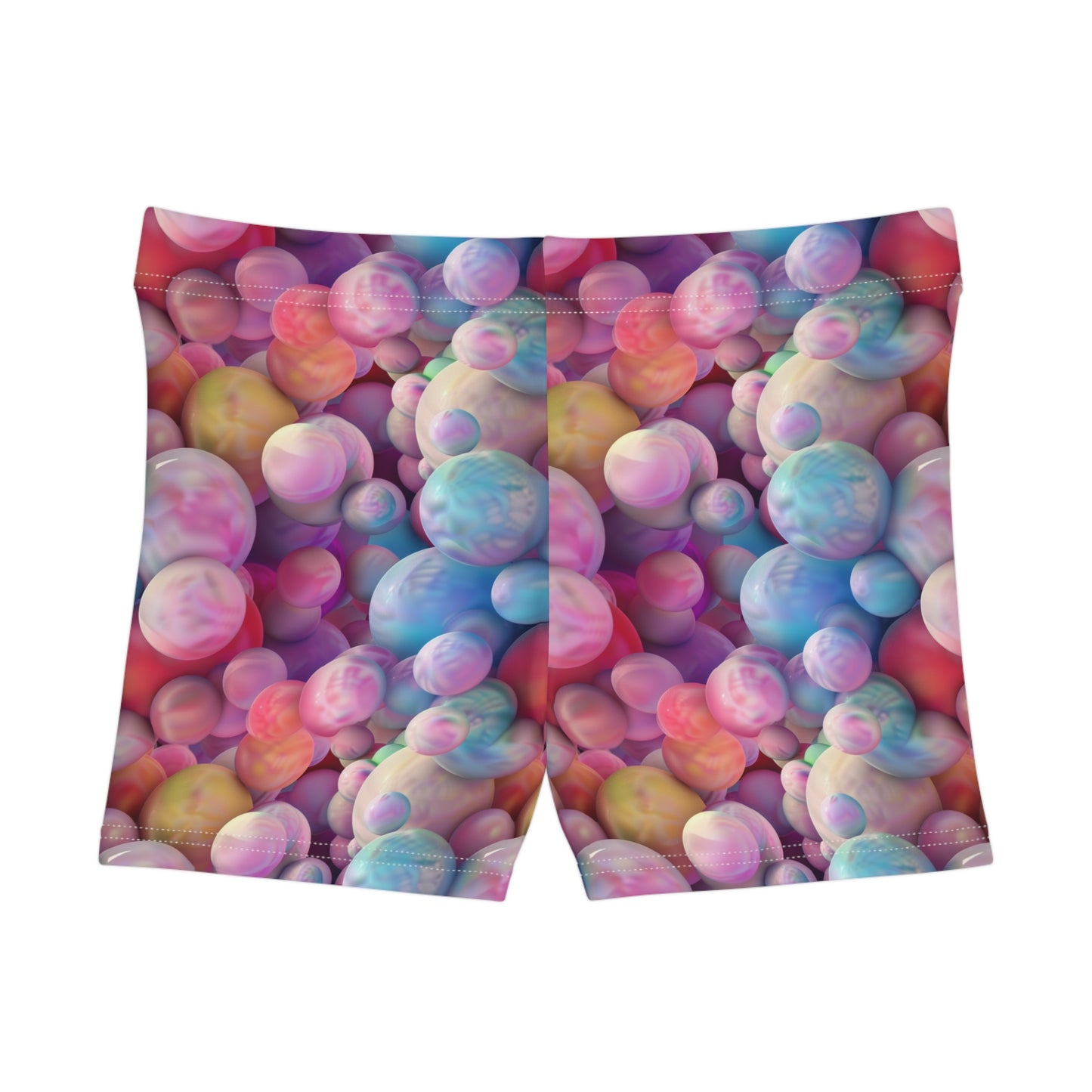 Pastel Marbles Women's Shorts