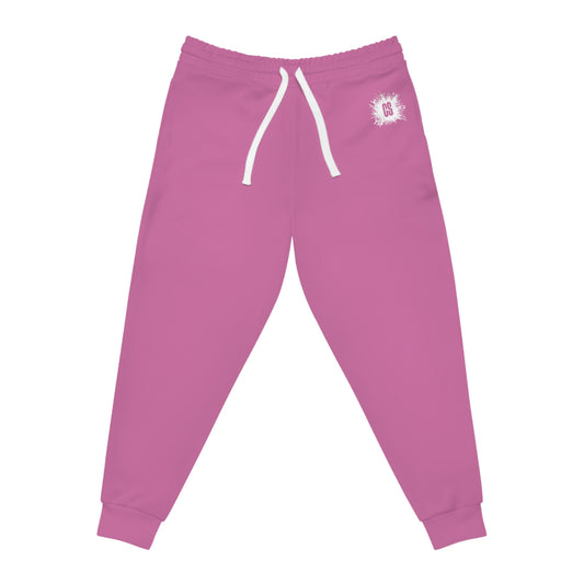 Light Pink Accent Athletic Joggers