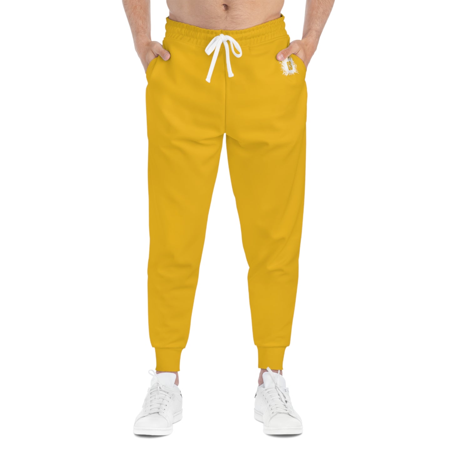 Yellow Accent Athletic Joggers