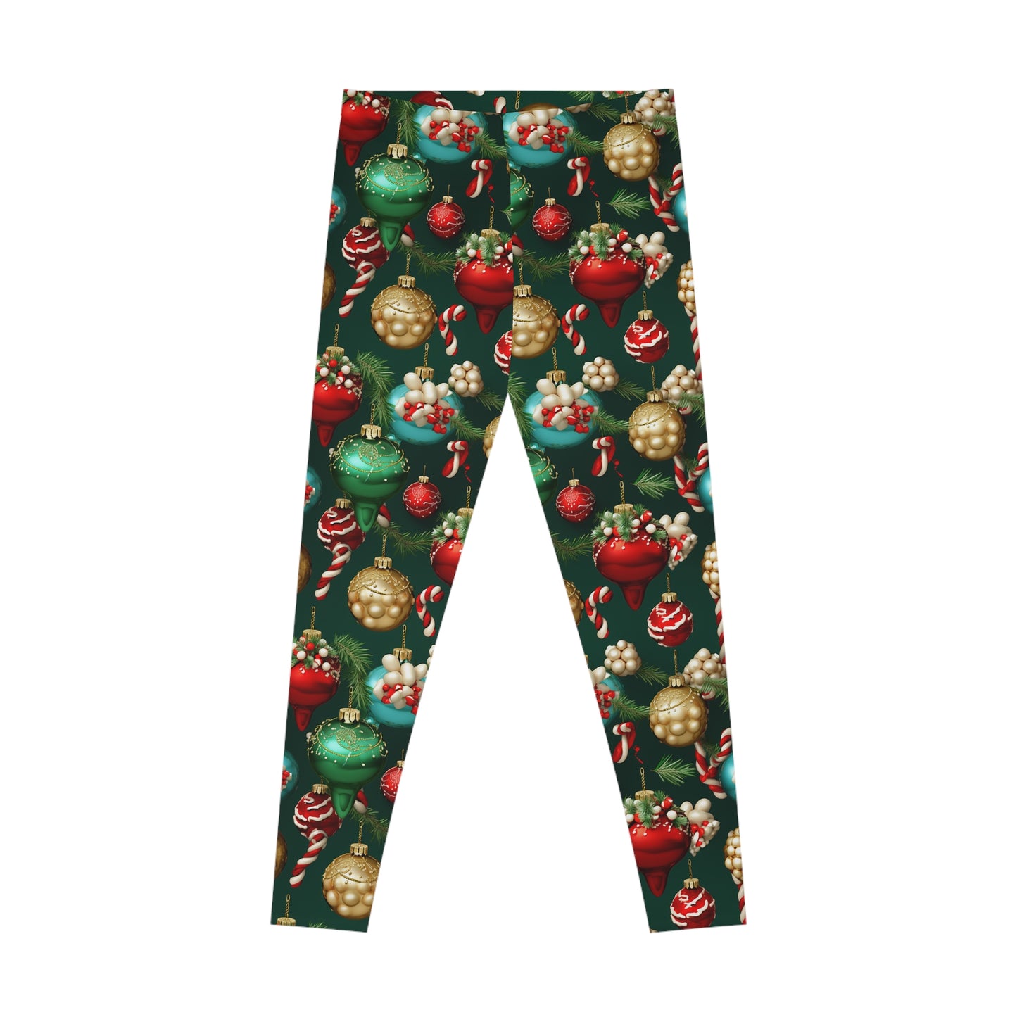 Christmas Ornaments Stretchy Leggings