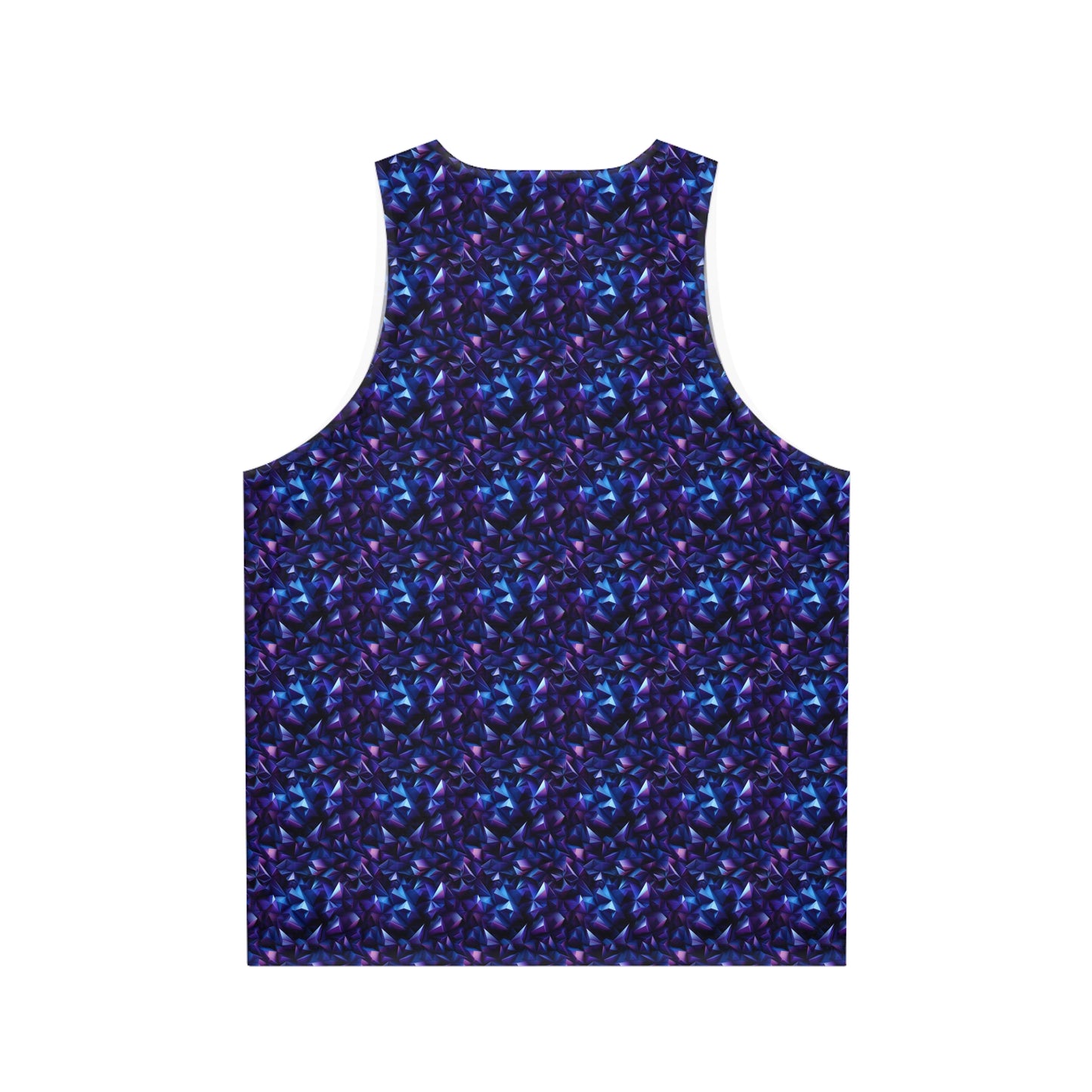 Geometric Purple Unisex Tank Top