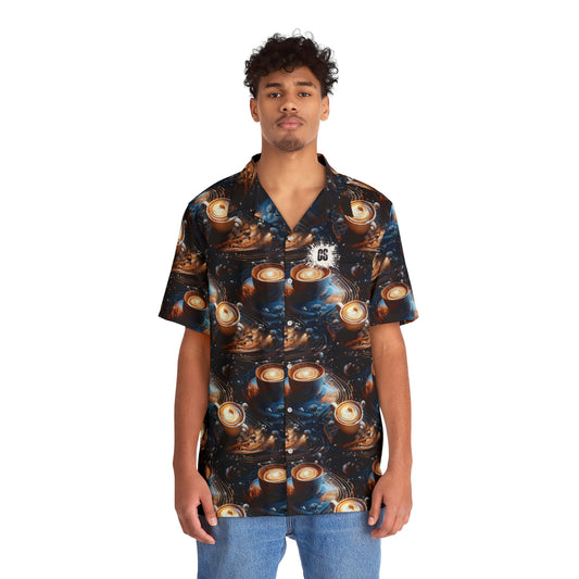 Coffee Time Men's Hawaiian Shirt