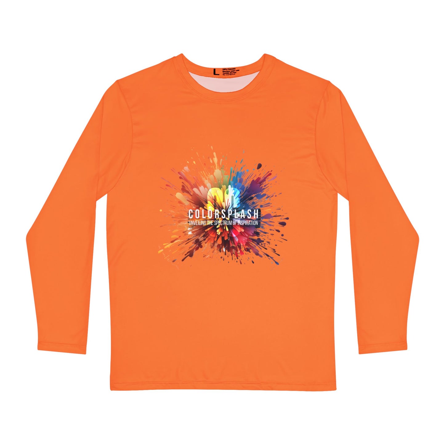 Vibrant Crusta Long Sleeve ColorSplash Shirt - Vibrant Casual Wear