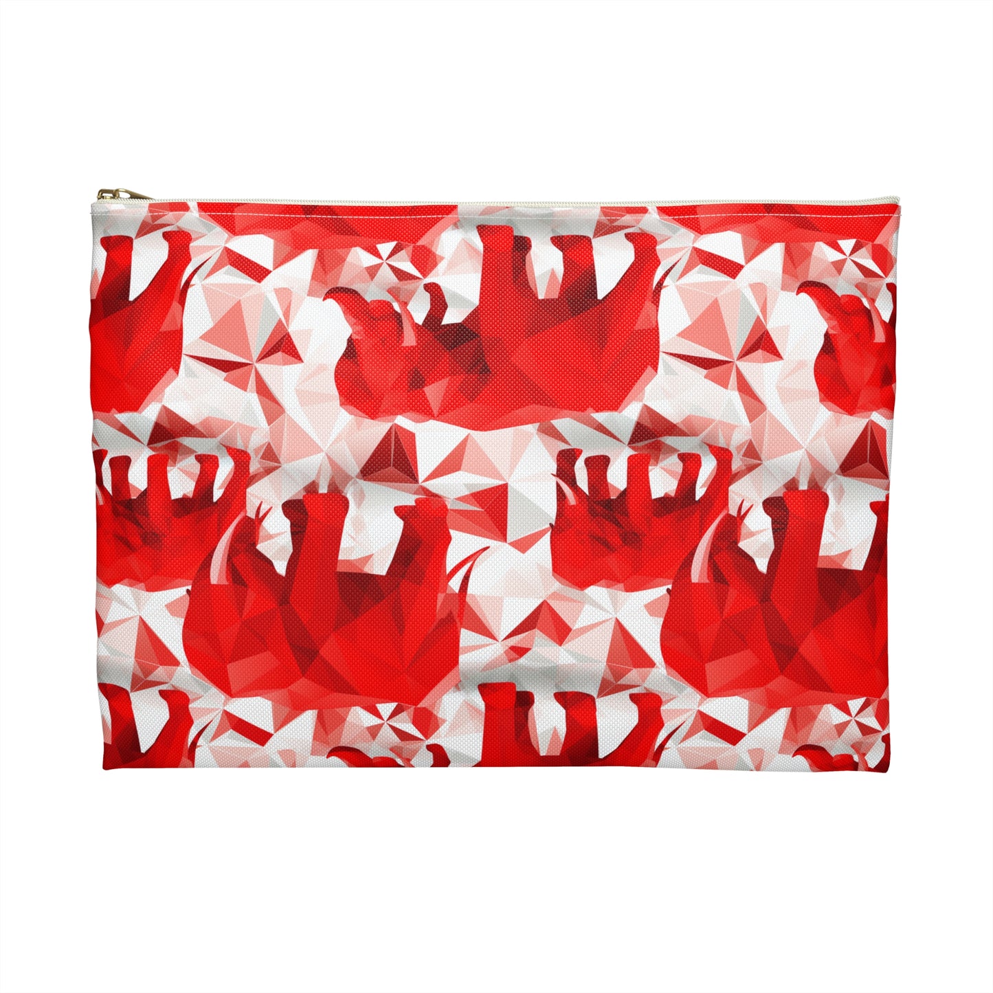 Elephants & Triangles Accessory Pouch