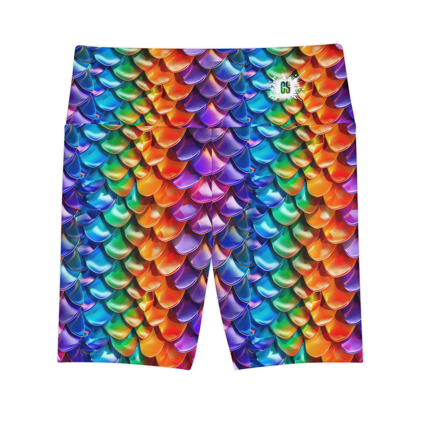 Neon Reptile Women's Workout Shorts