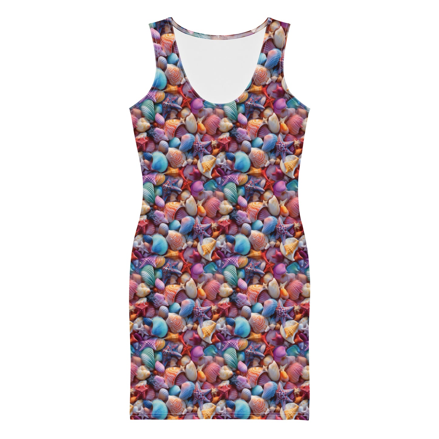 Seashells & Starfish Bodycon dress