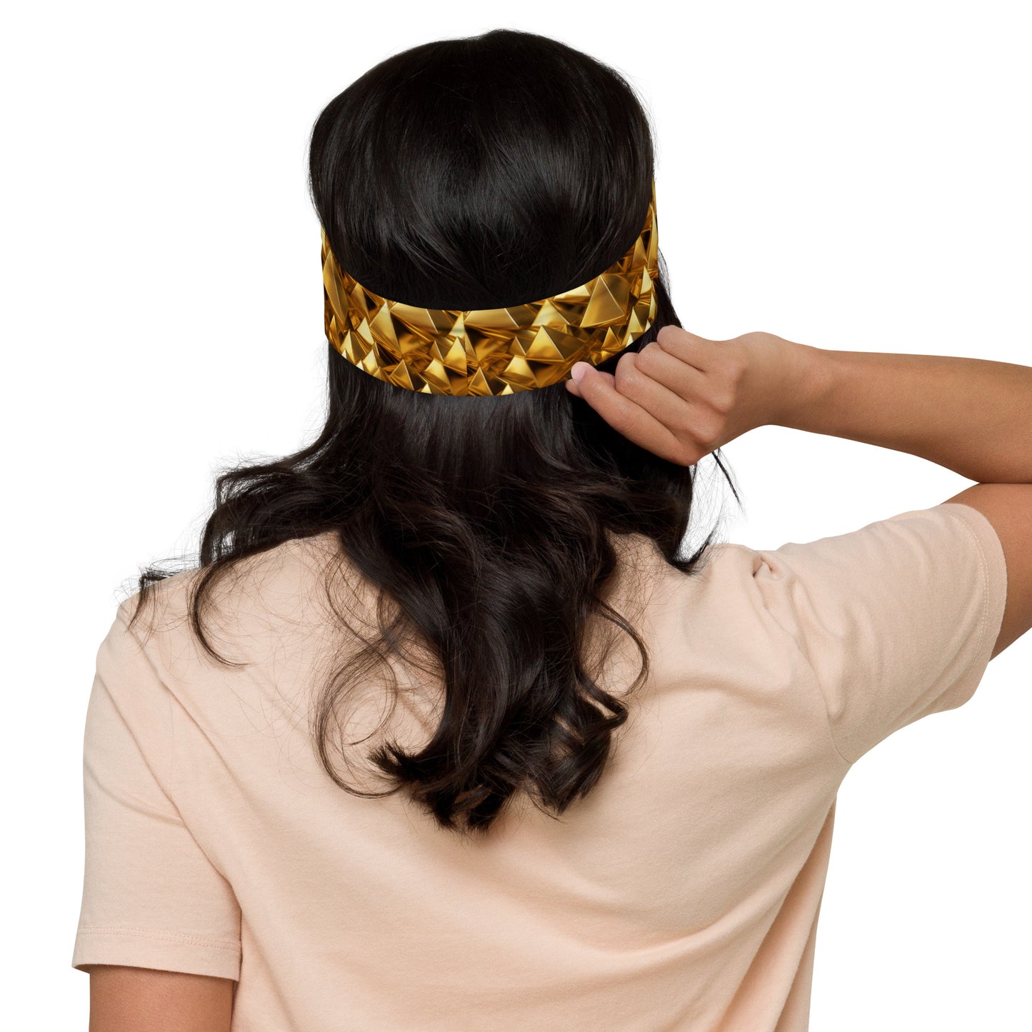 Golden Pyramids Headband