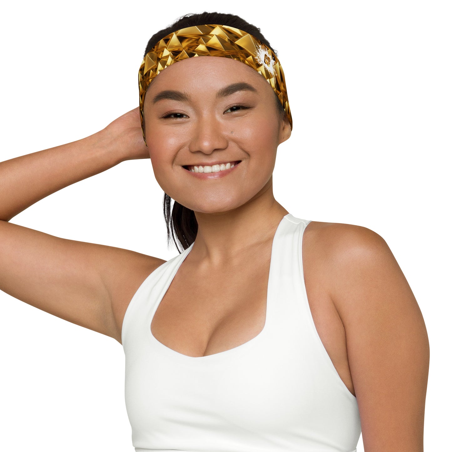 Golden Pyramids Headband