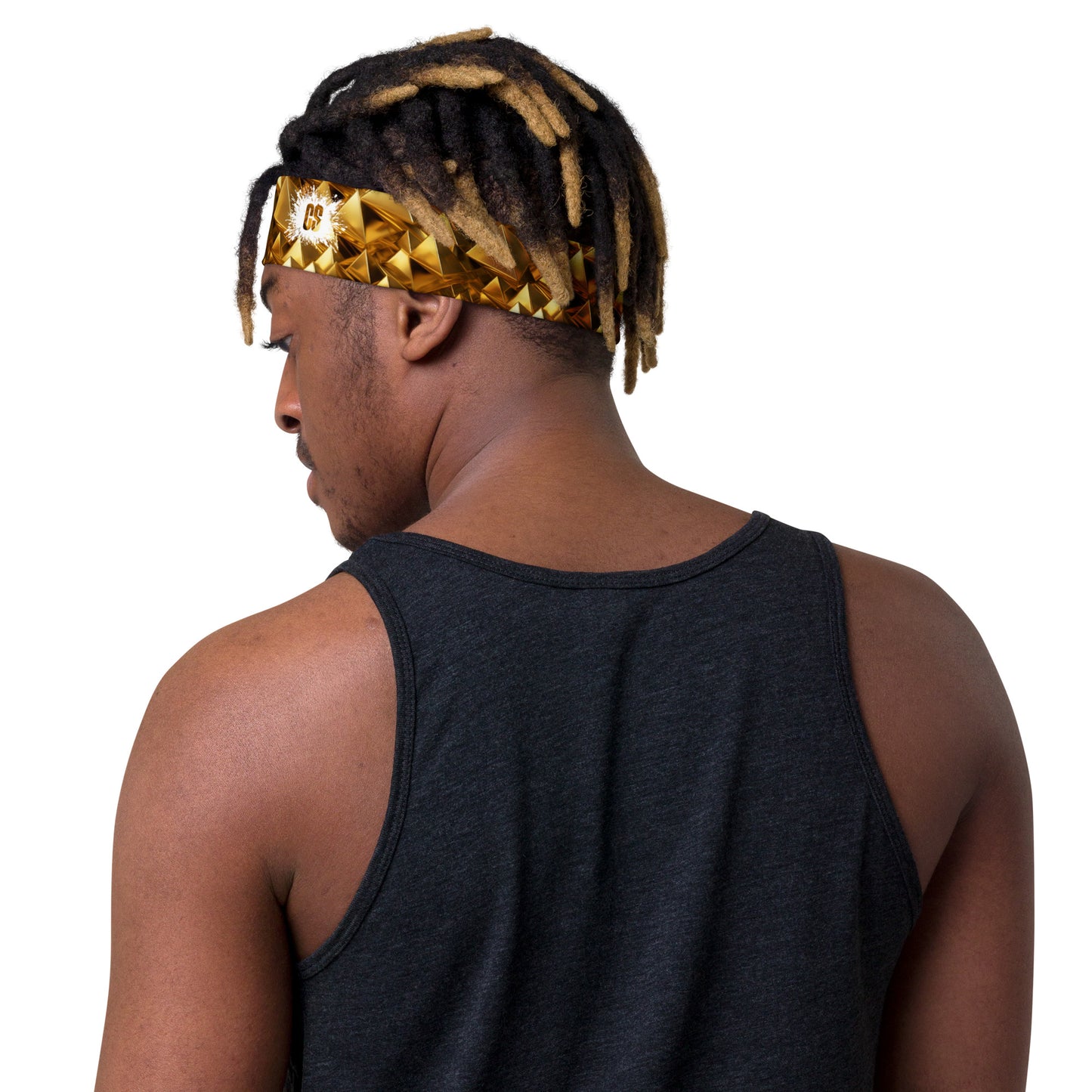 Golden Pyramids Headband