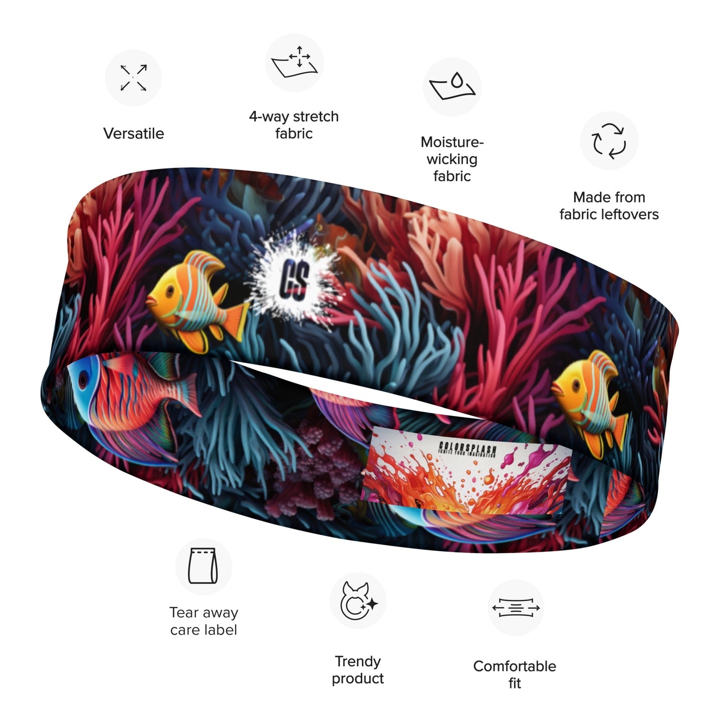 Deep Sea of Life Dance Headband