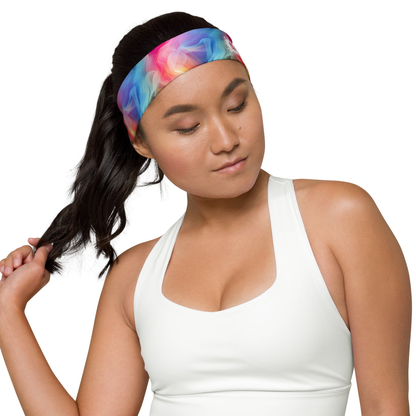 Faint Colorful Haze Headband