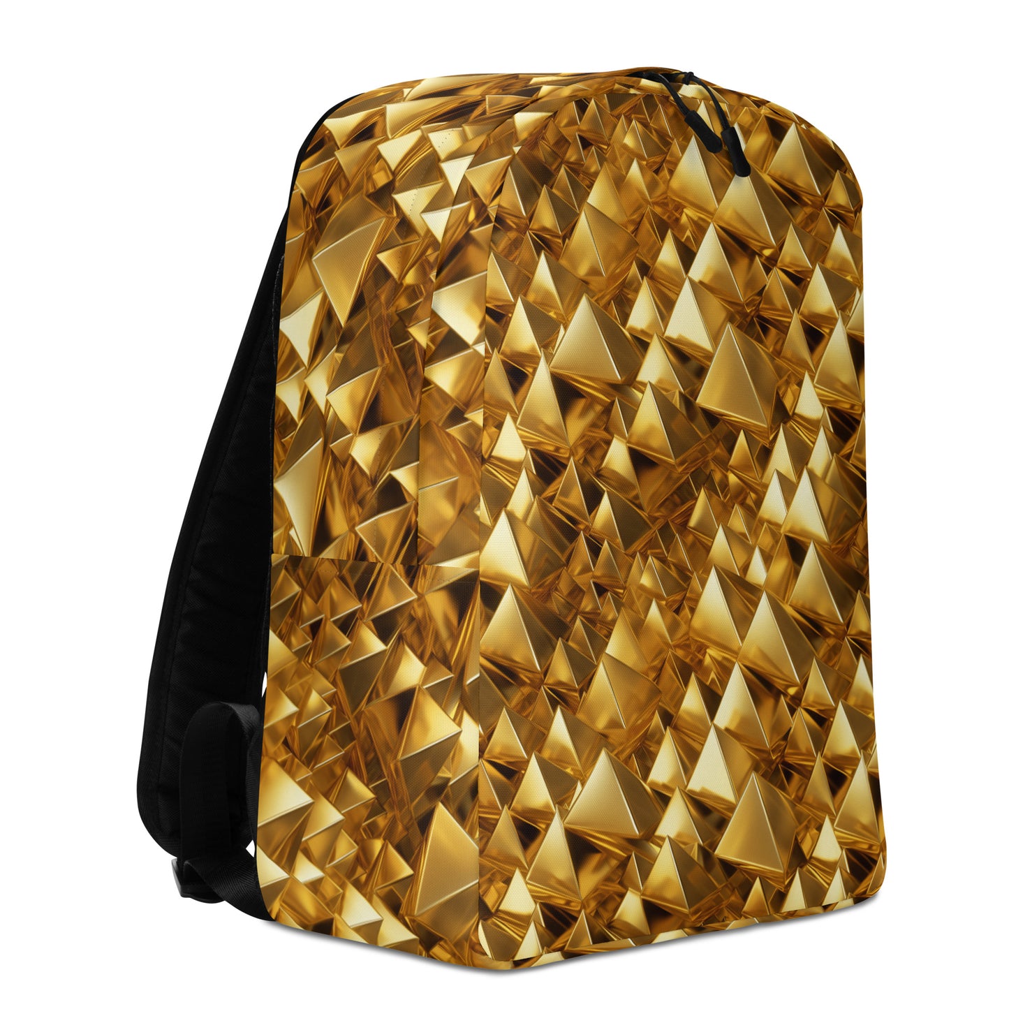 GoldPyramids Minimalist Backpack