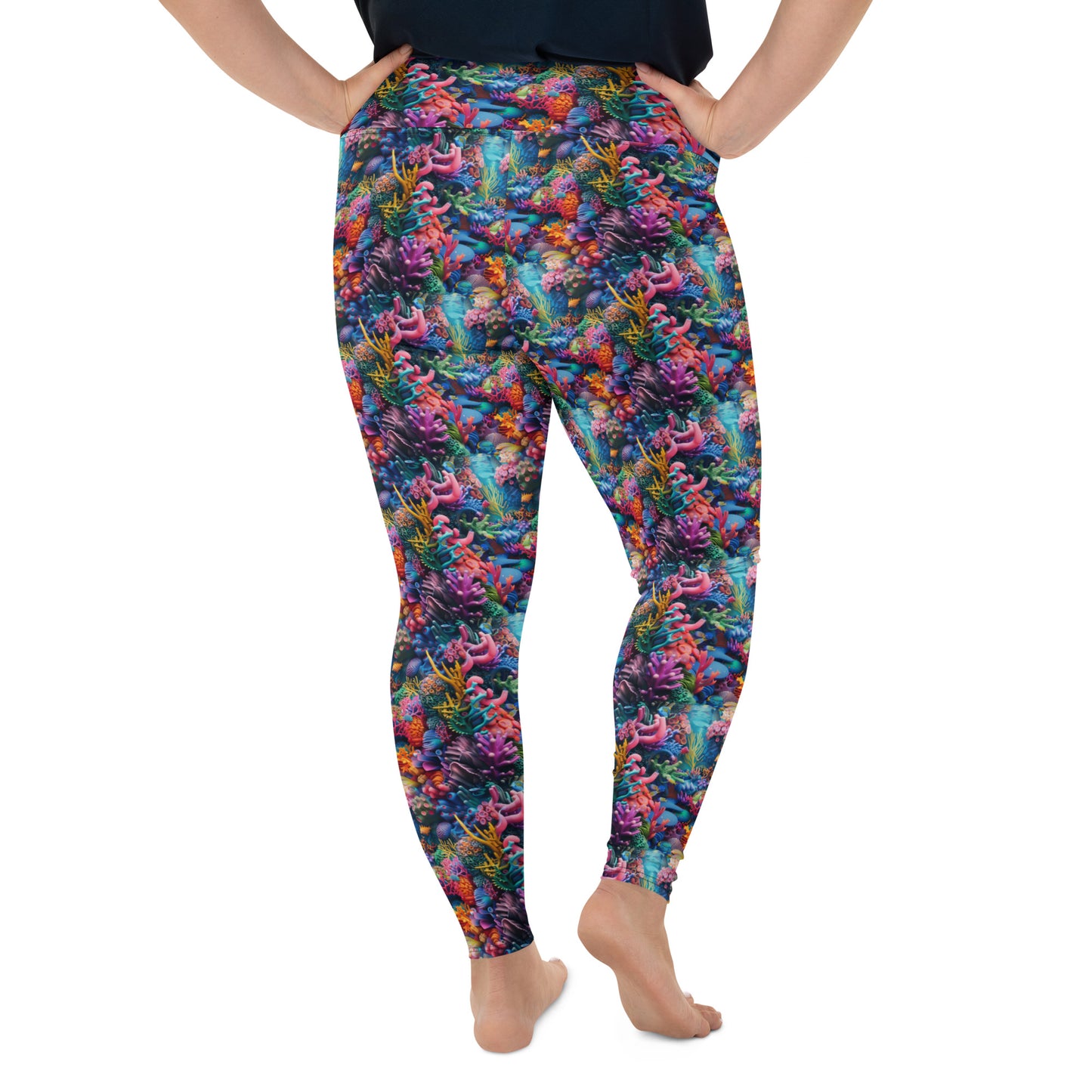 Deep Sea Life Dance Size Leggings