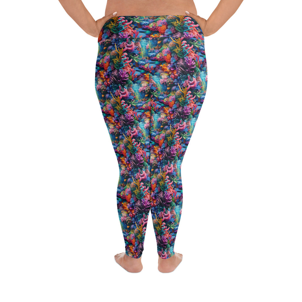 Deep Sea Life Dance Size Leggings