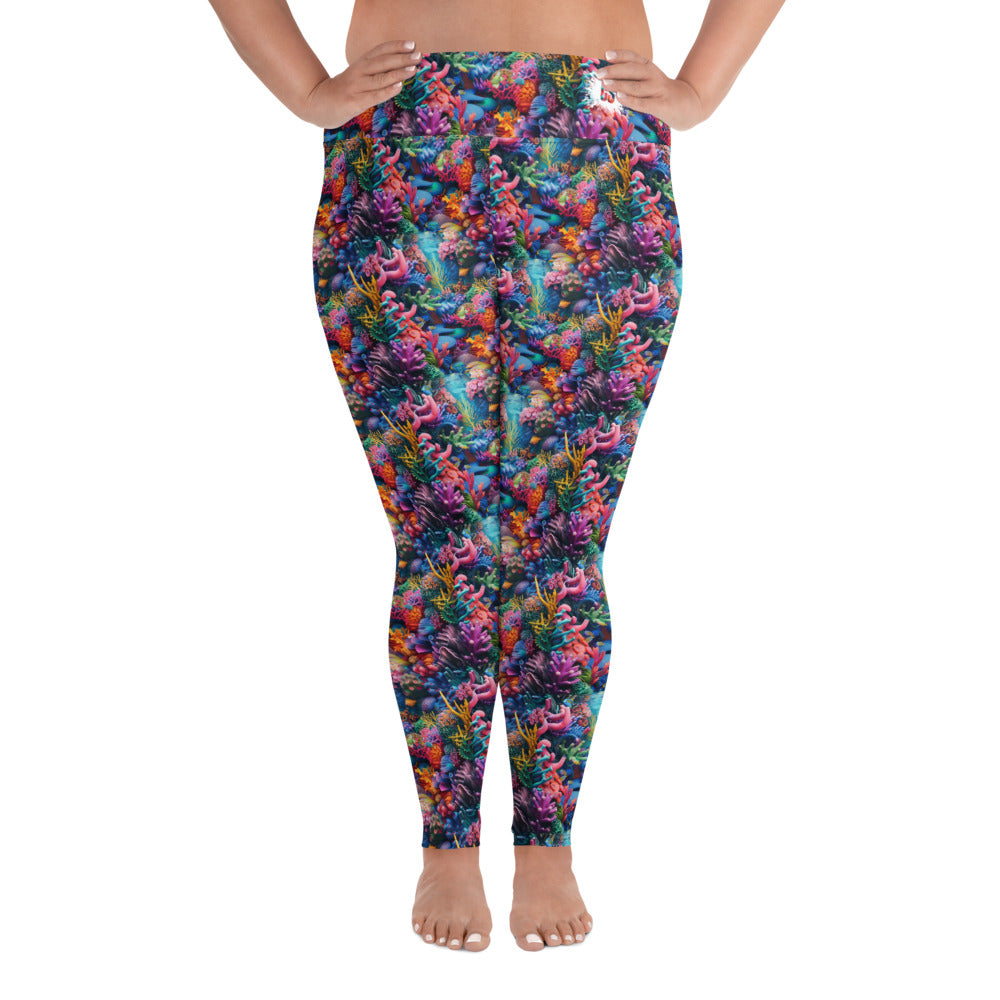 Deep Sea Life Dance Size Leggings