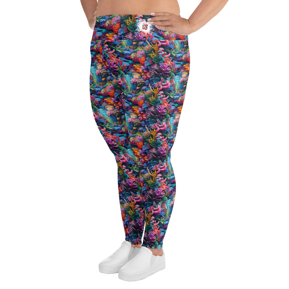 Deep Sea Life Dance Size Leggings