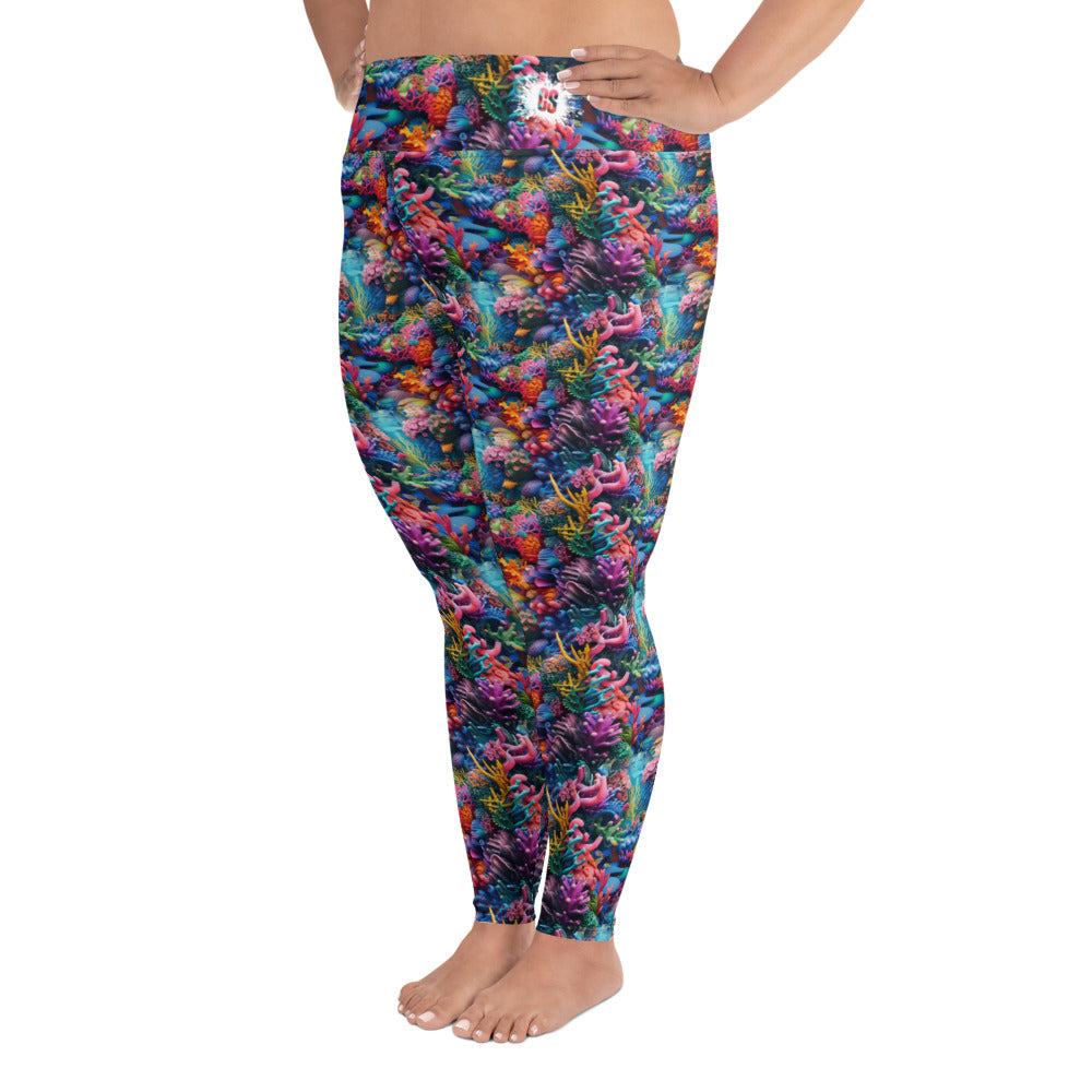 Deep Sea Life Dance Size Leggings