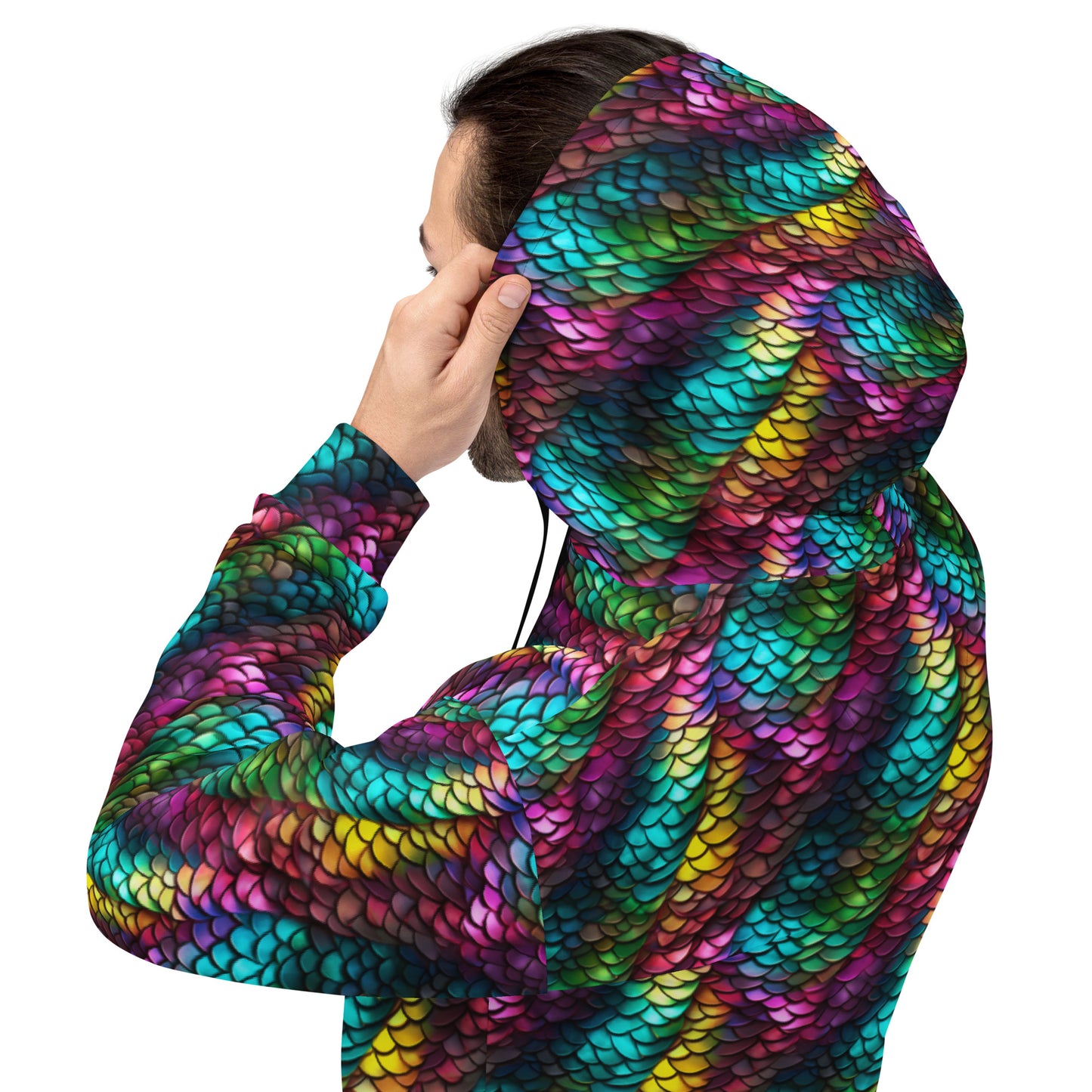 Metallic Reptile Unisex Hoodie