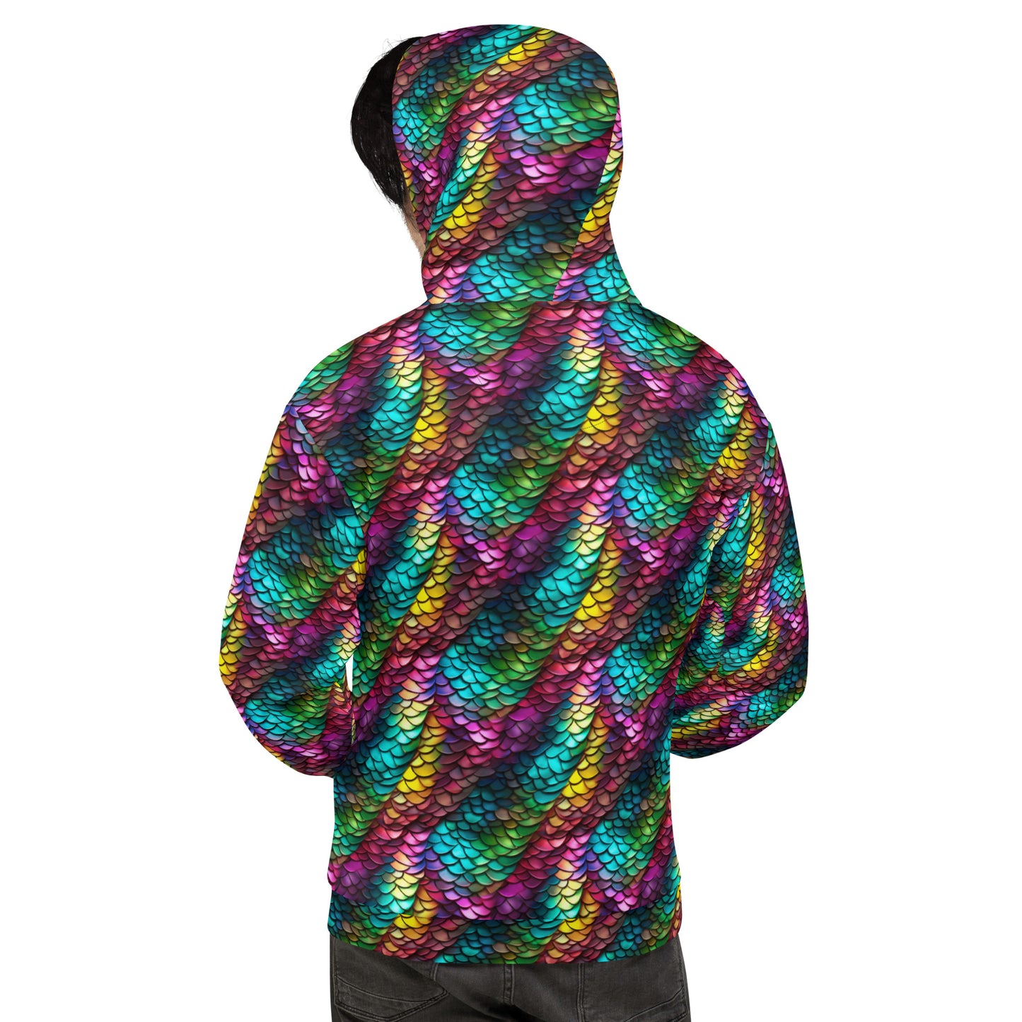 Metallic Reptile Unisex Hoodie