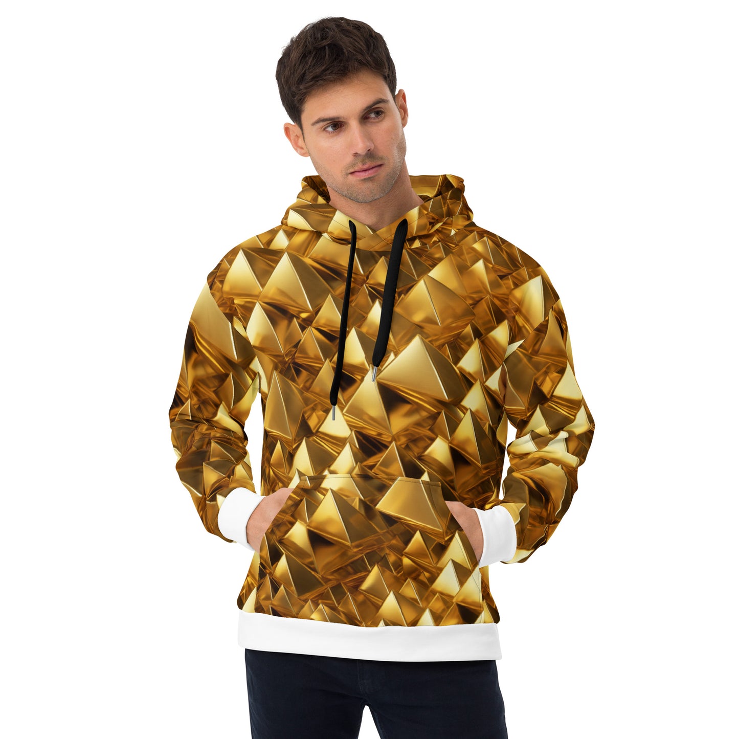 GoldPyramids Mens Hoodie