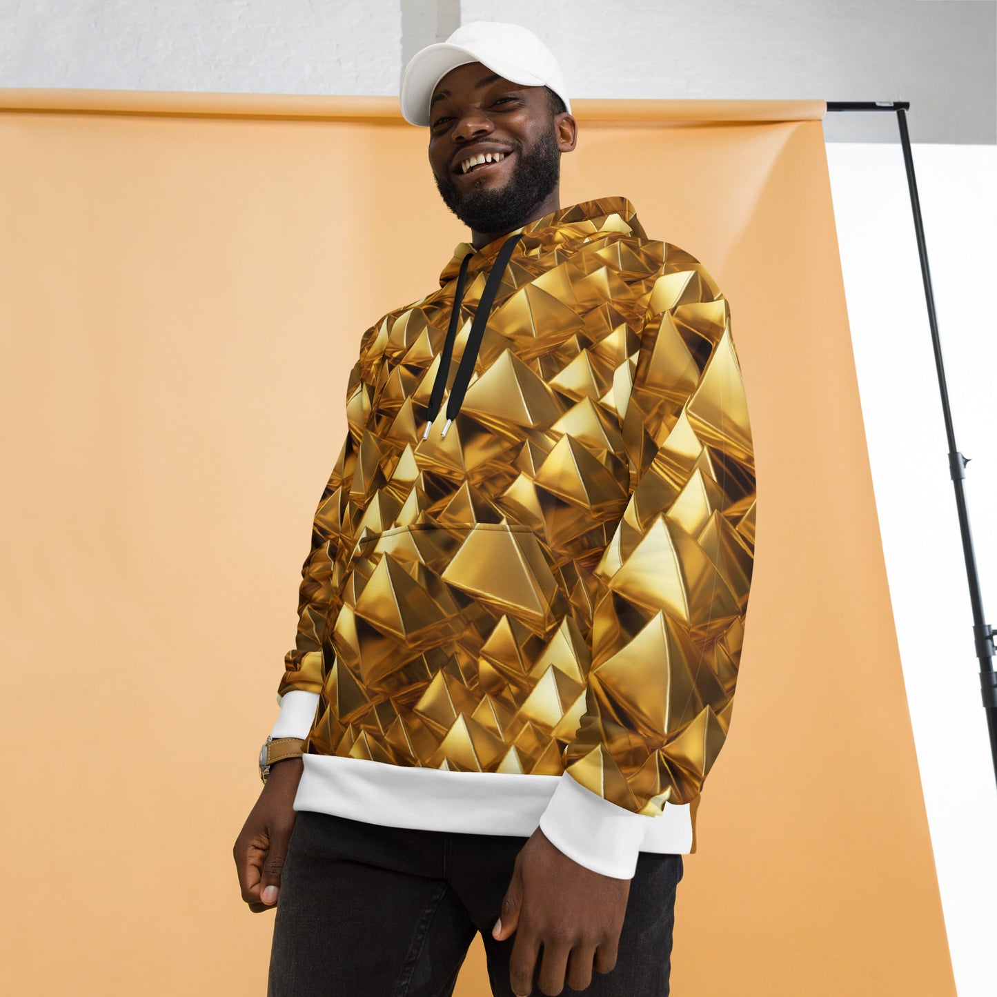 GoldPyramids Mens Hoodie