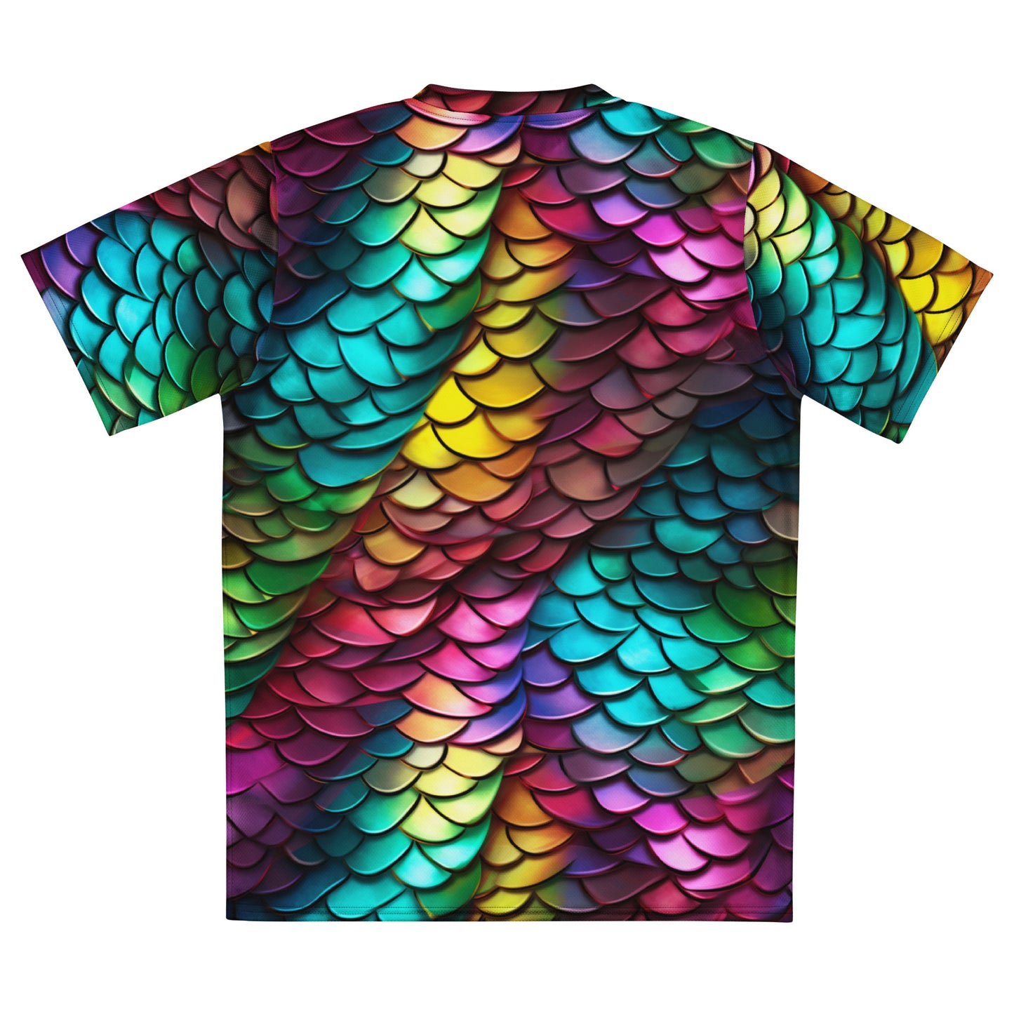 Metallic Reptile unisex sports jersey