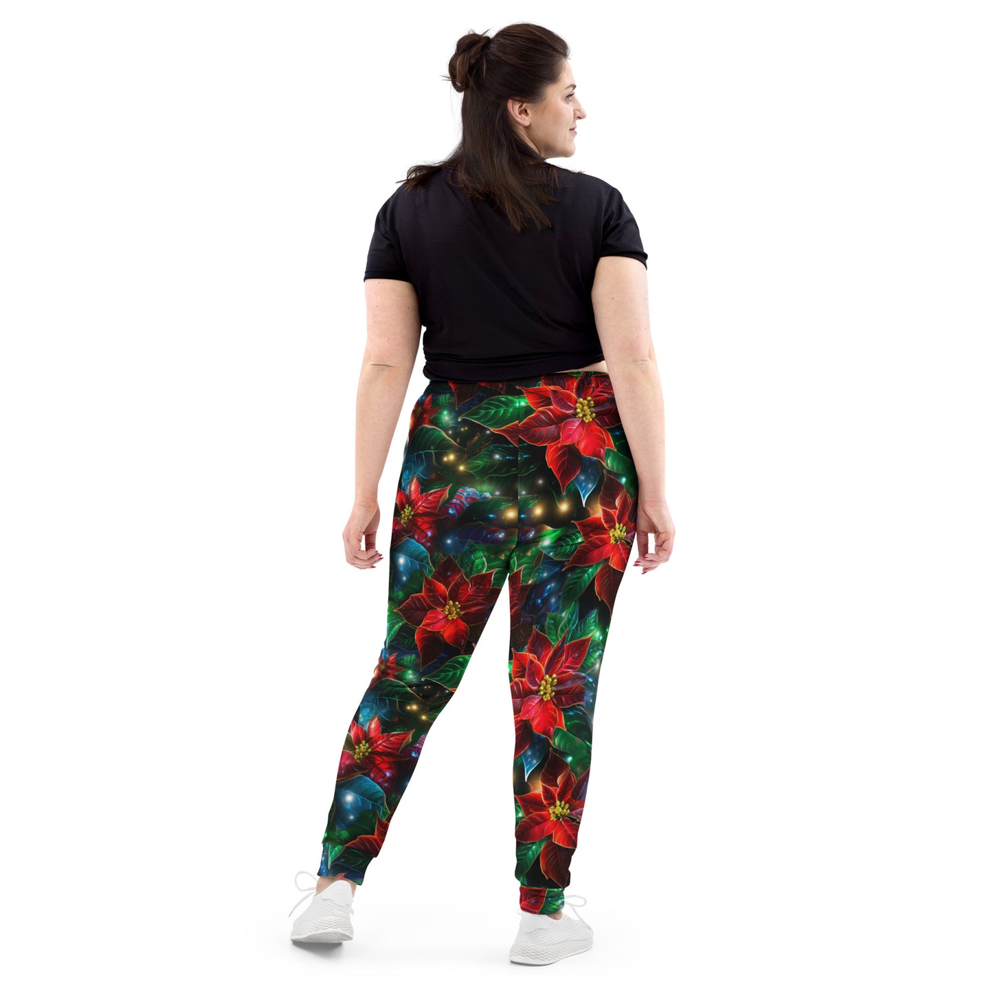 Christmas Lights & Mistletoe women's Joggers