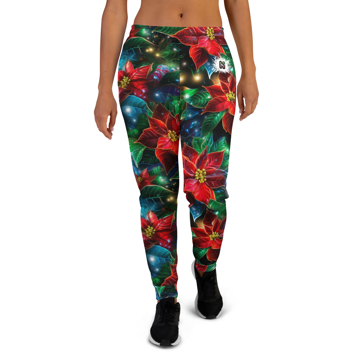 Christmas Lights & Mistletoe women's Joggers