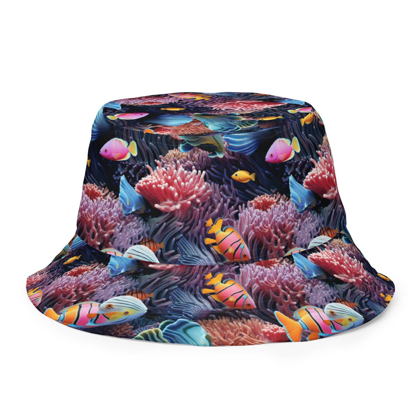 Deep Sea Aquarium Reversible bucket hat